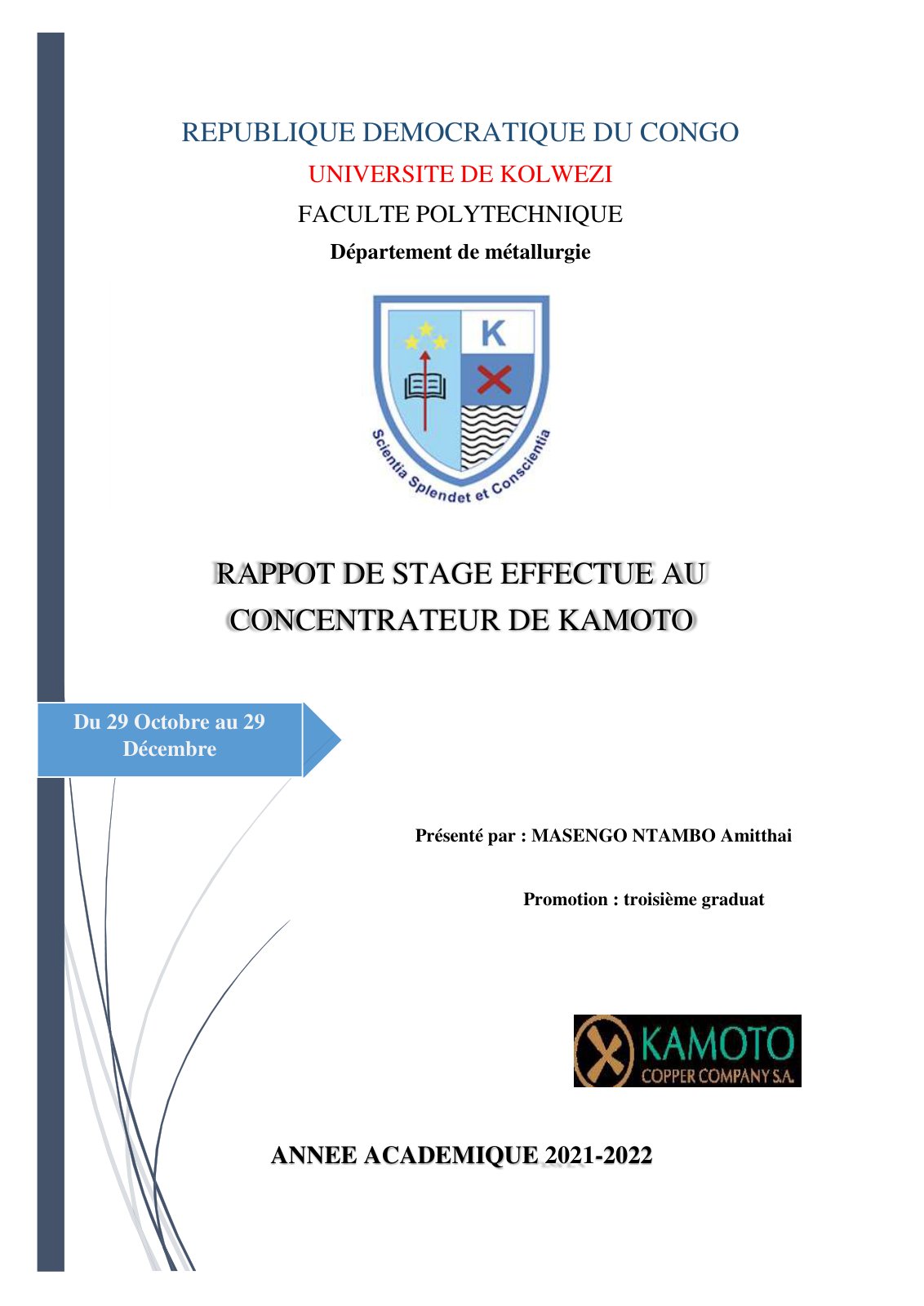 First page of 659377357 Rapport de stage Amitthai fini