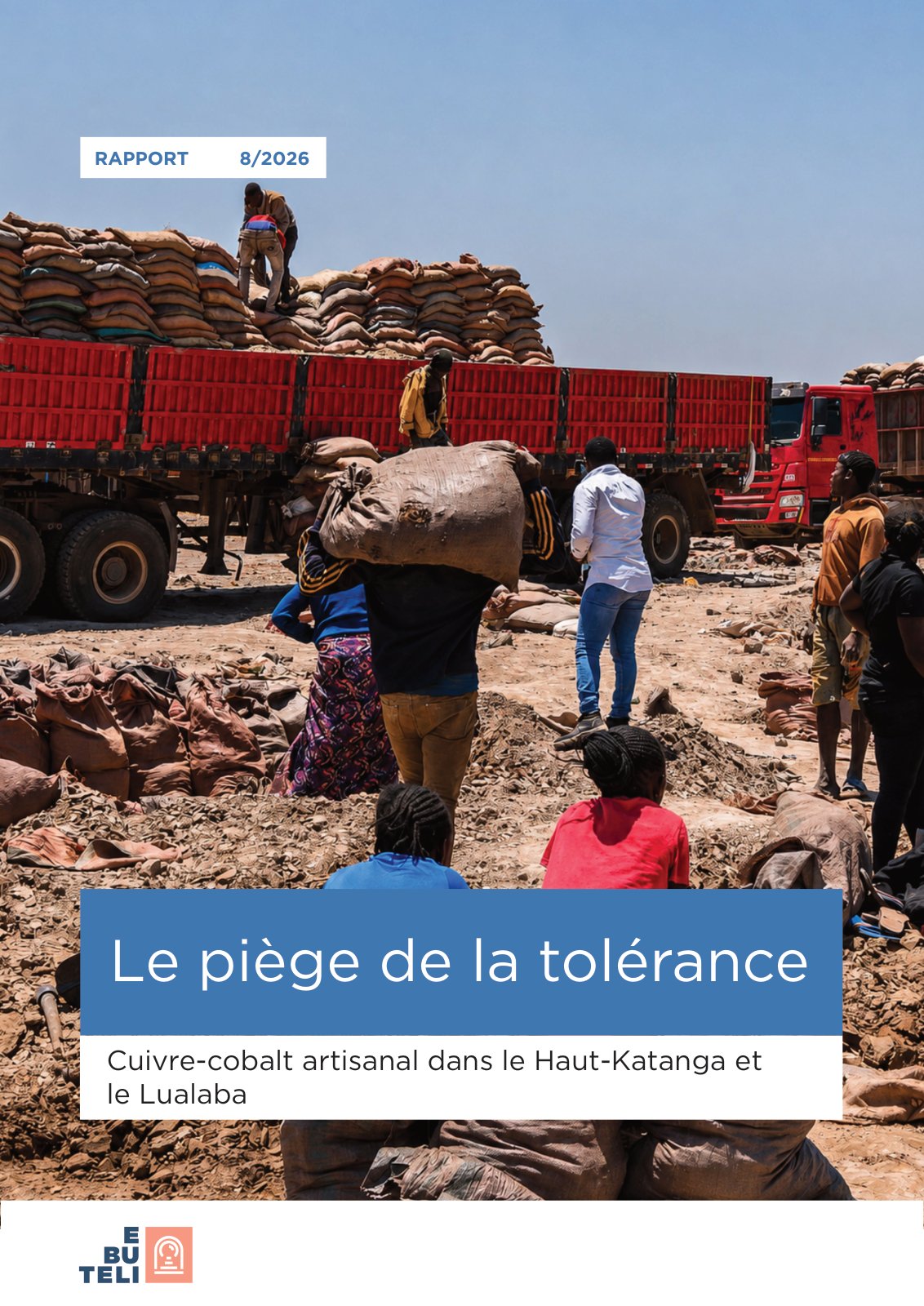First page of Le piège de la tolérance Cuivre-cobalt artisanal dans le Haut-Katanga et le Lualaba