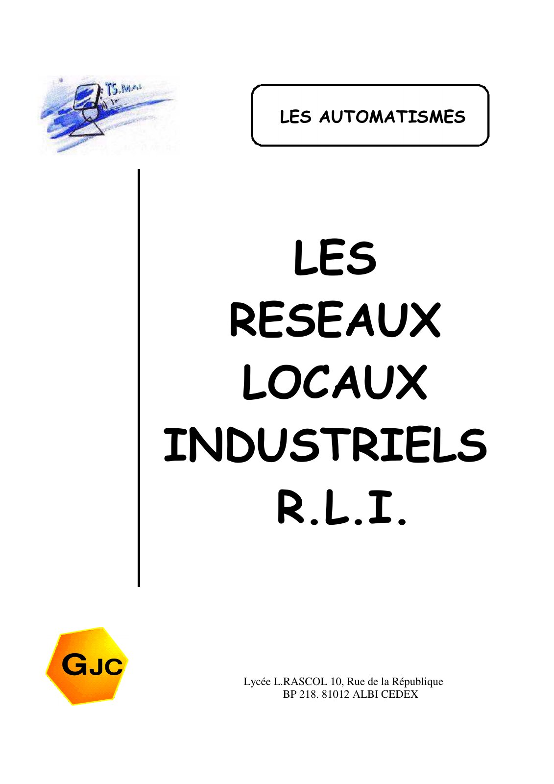 First page of Les r�seaux locaux industriels R.L.I