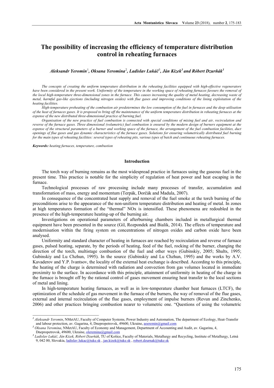 First page of The possibility of increasing the effici