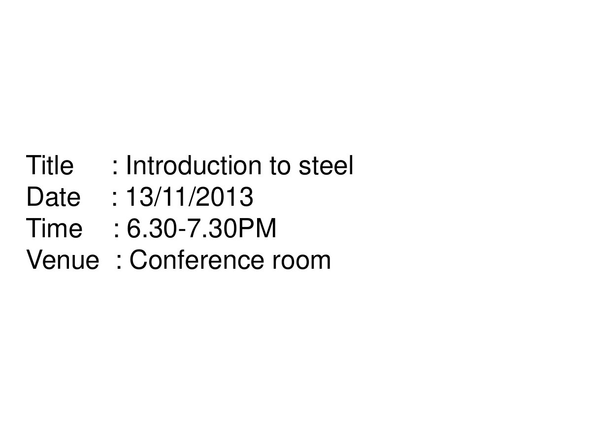 First page of 251476030 Basic of Steel