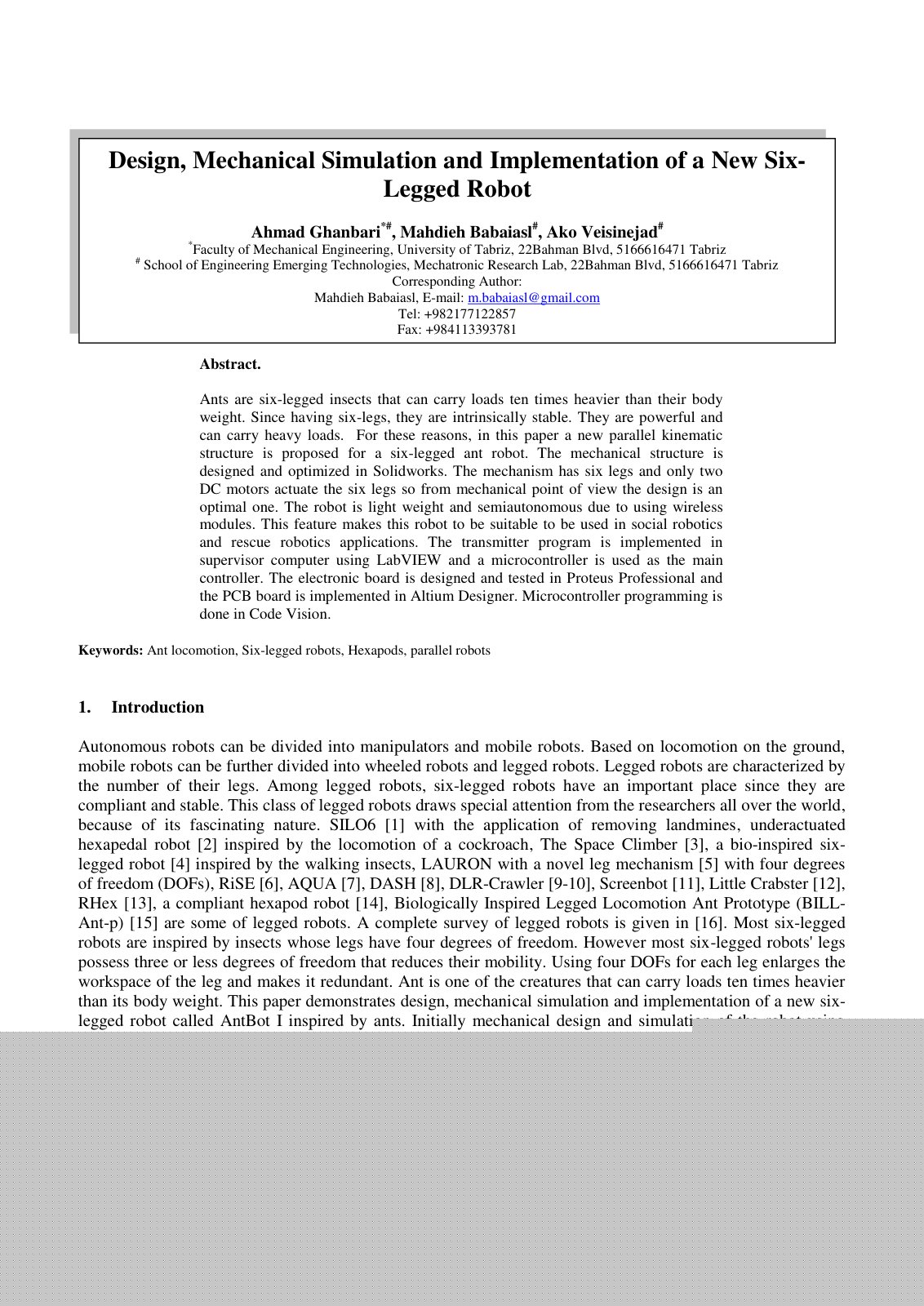 First page of Abstract.