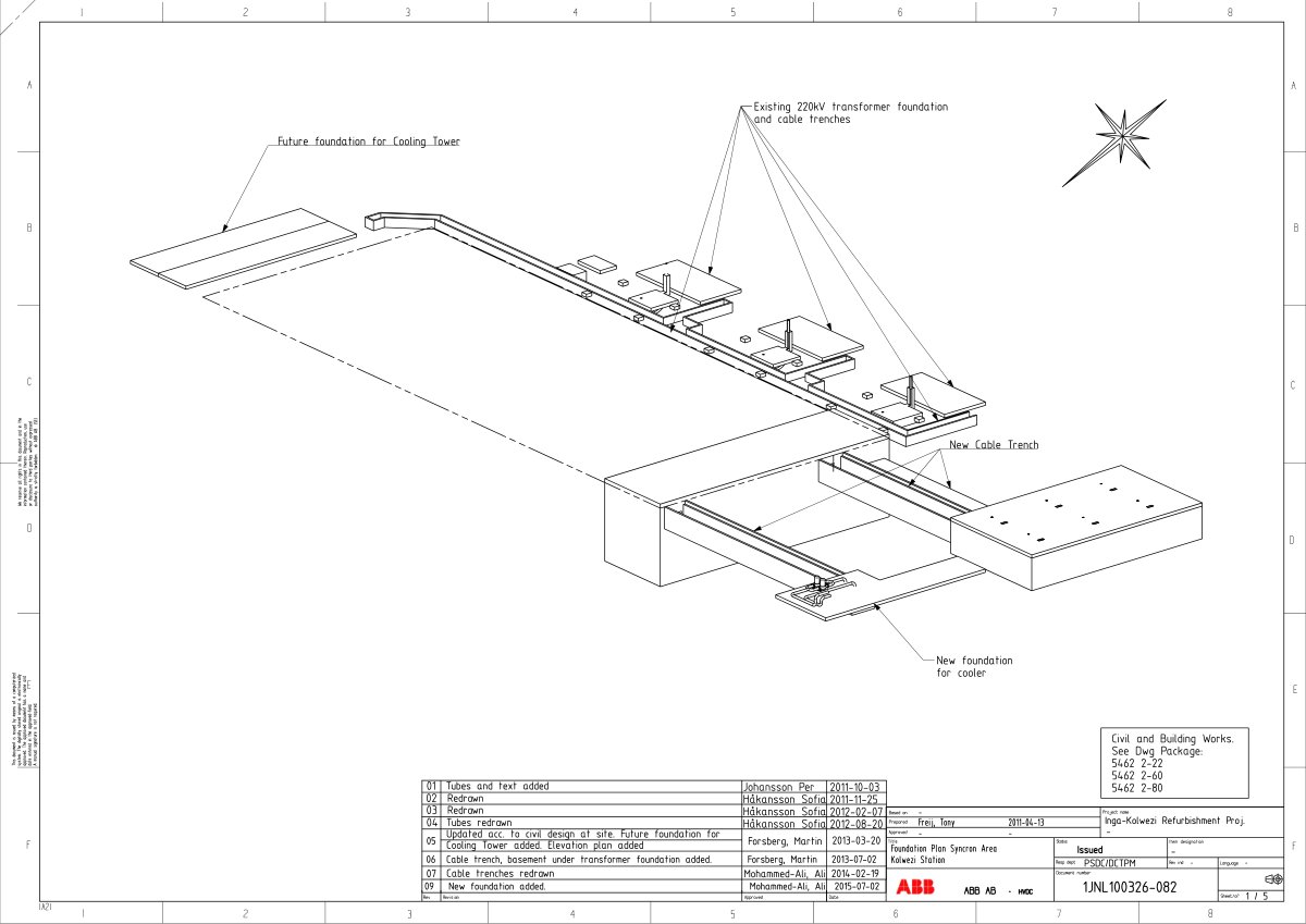 First page of Future foundation for Cooling Tower