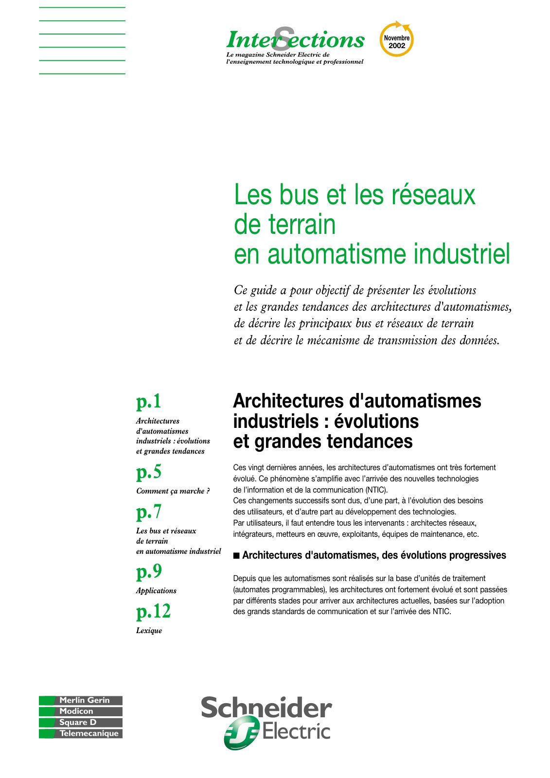 First page of bus