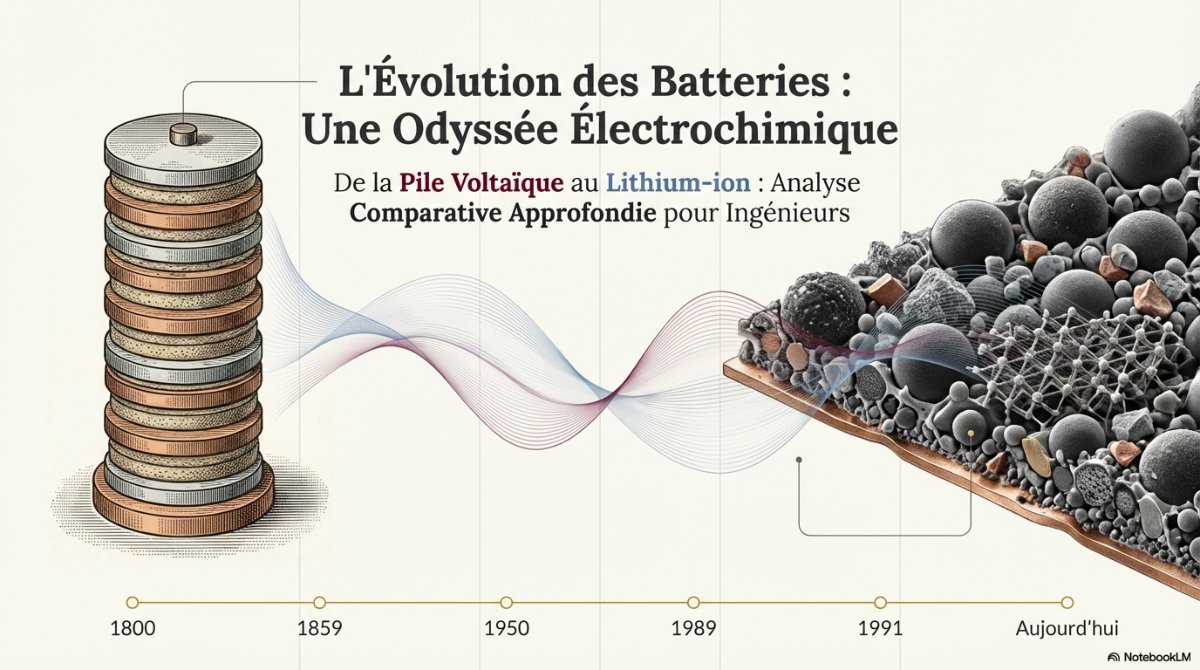 First page of L'Évolution des Batteries : Une Odyssée Électrochimique