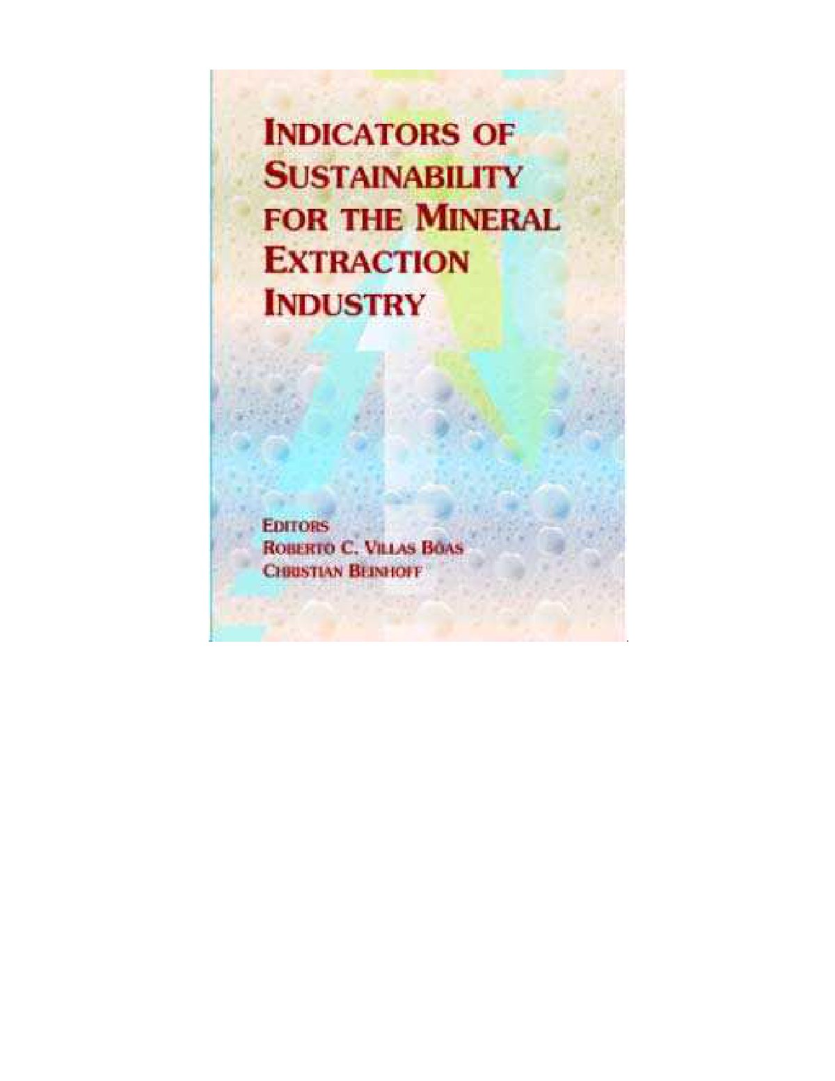 First page of INDICATORS OF SUSTAINABILITY TO THE MINE