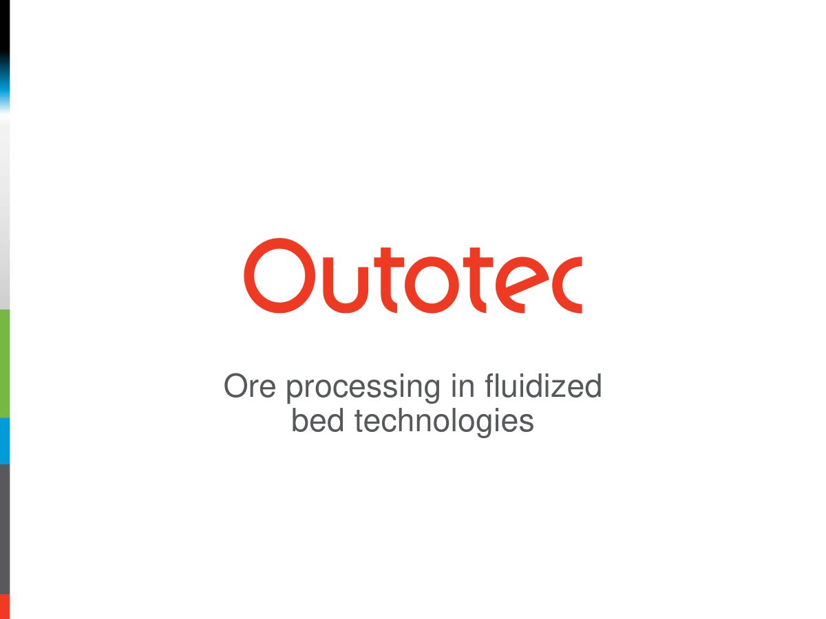 First page of 08  Outotec Ore processing in fluidized bed technologies