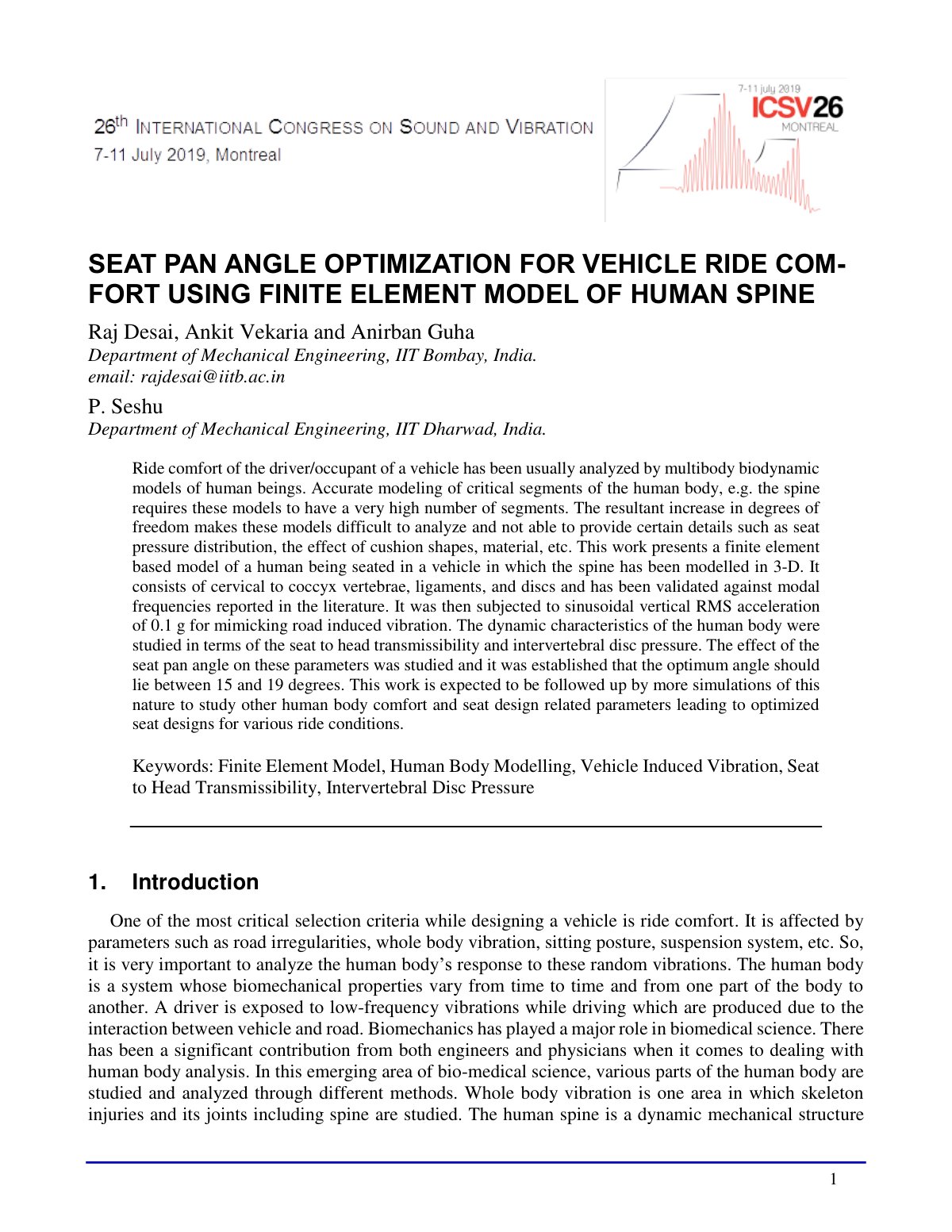 First page of ICSV22 Template