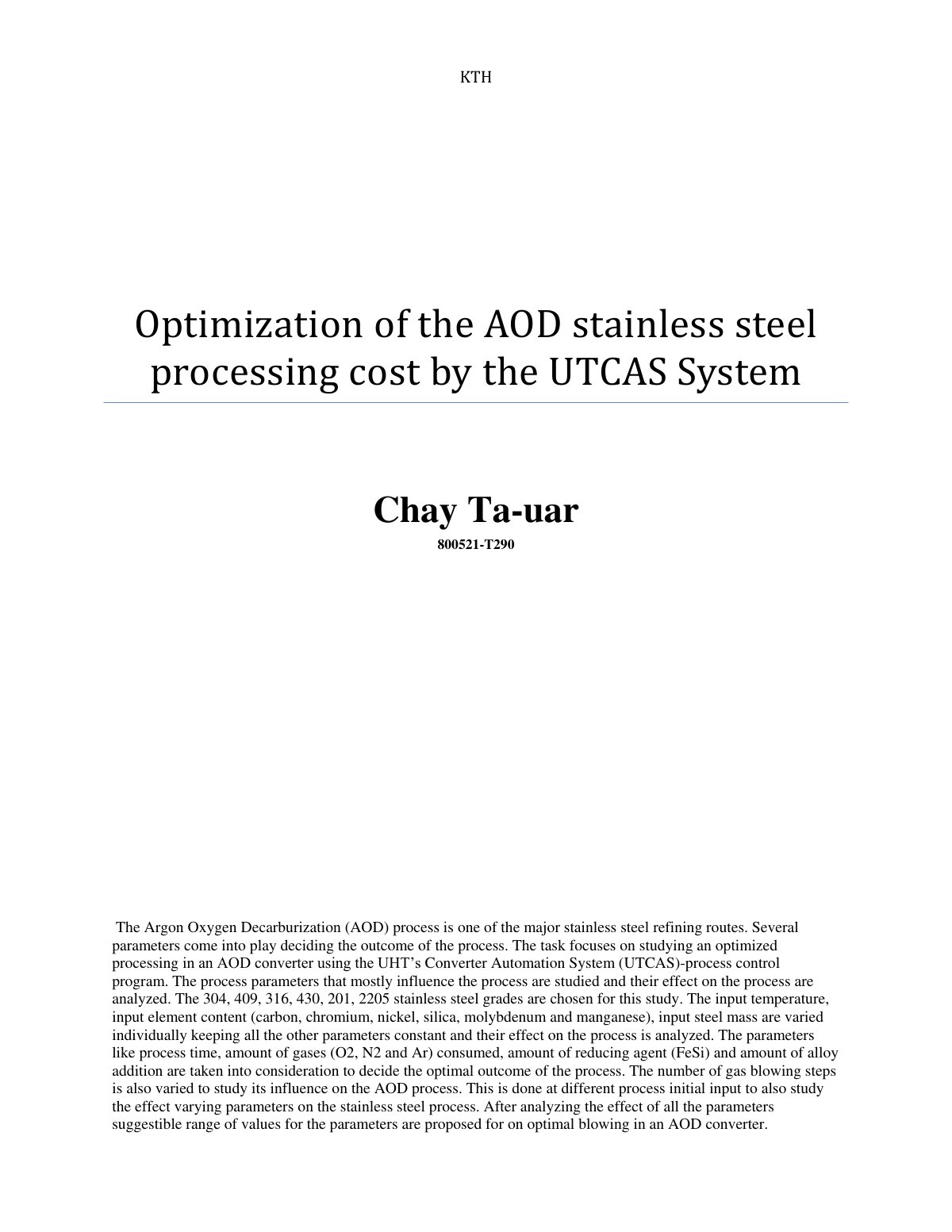 First page of FULLTEXT01