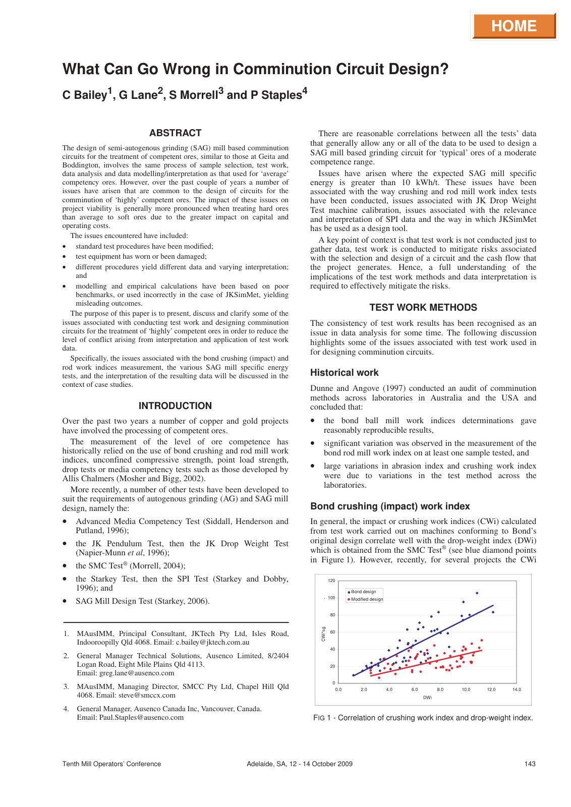First page of What can go wrong in comm cct design BaileyC MillOps 09