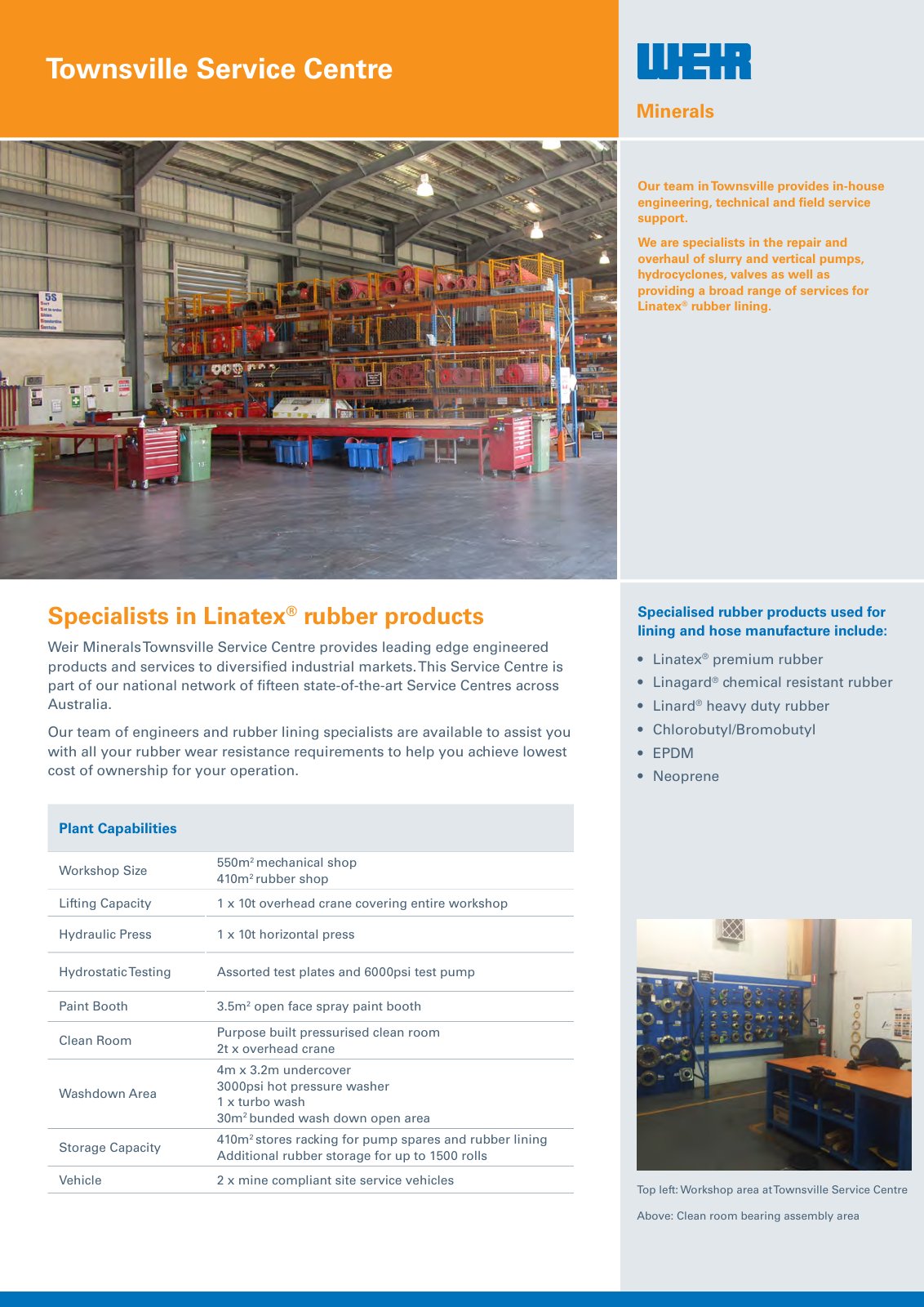 First page of AU0663 Service Centre Capability Townsville v2 2017 PREVIEW