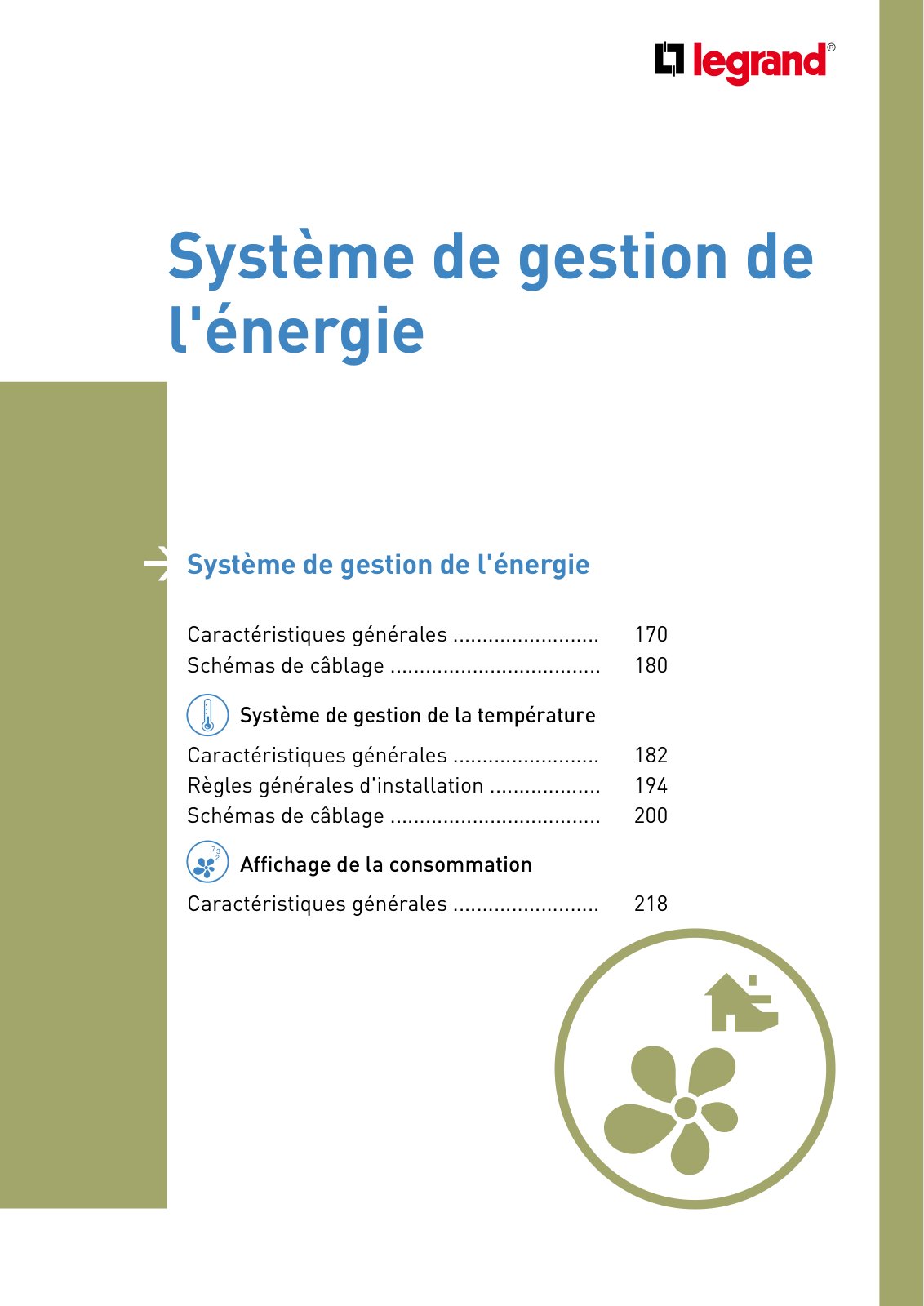 First page of principe de mise en oeuvre gestion énergie