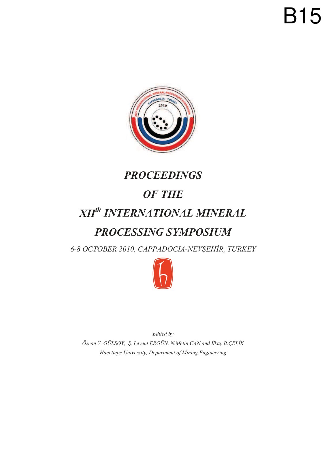 First page of Evaluation of preg robbing potential of