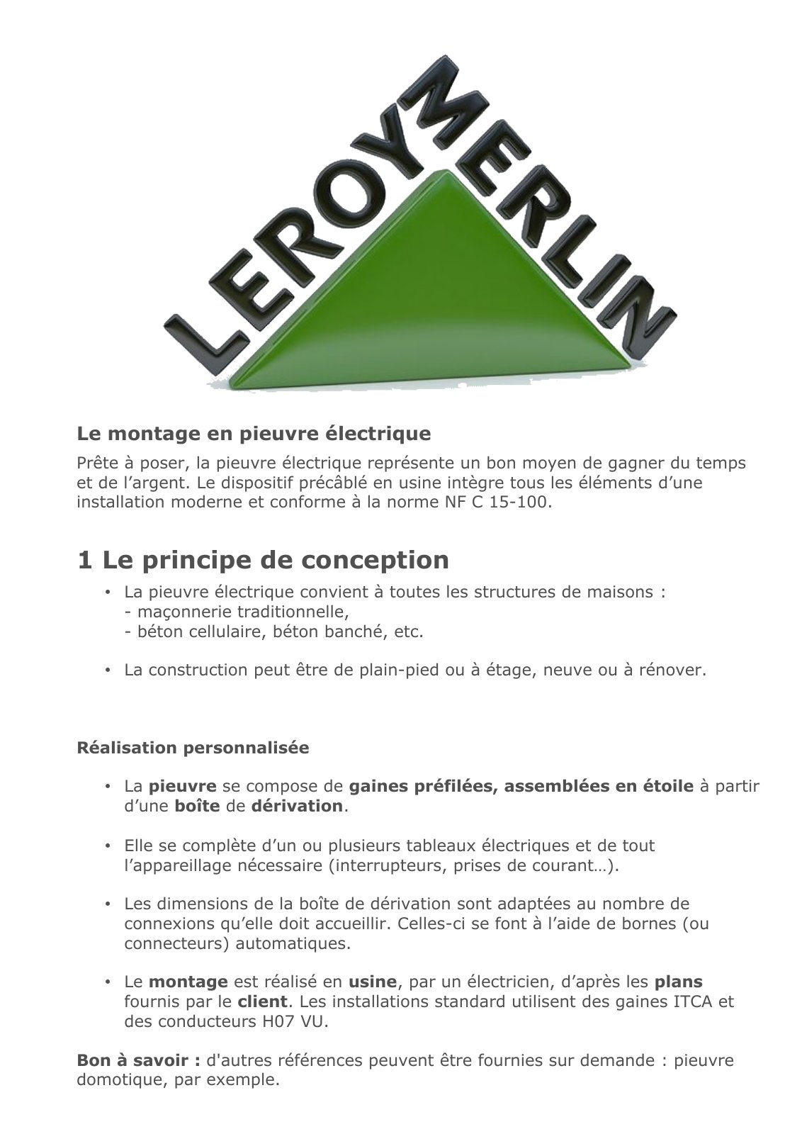 First page of pieuvre electrique