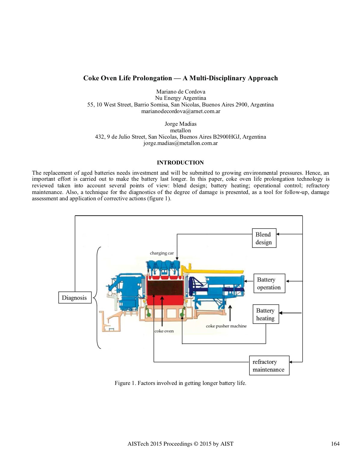 First page of Coke oven life prolongation a multi disc