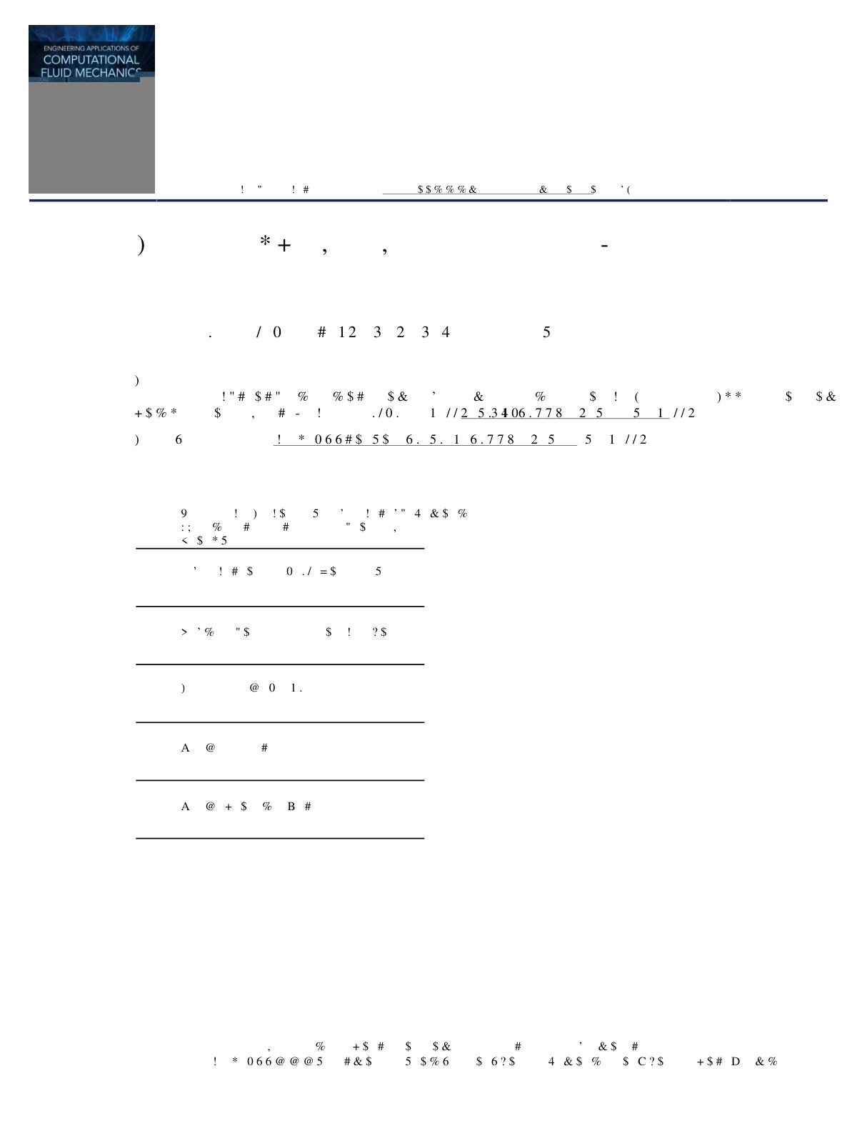First page of 2024 Blast Furnace Main Trough Hydrodynamics