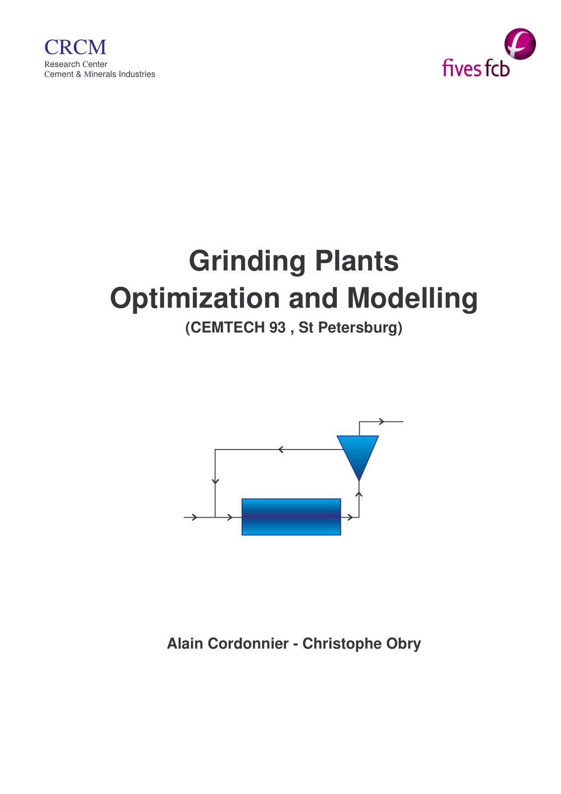 First page of 37781120 Grinding Plants Optimization and Modelling