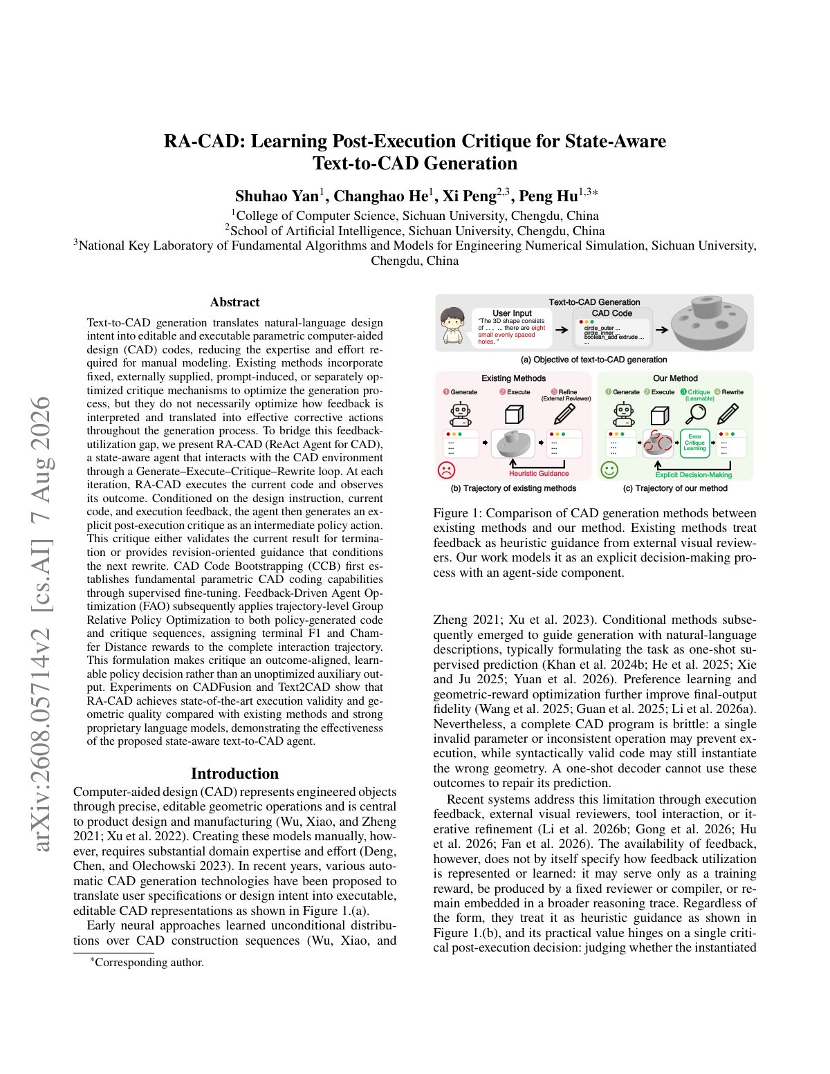 First page of 2026 Yan RA CAD State Aware Text to CAD