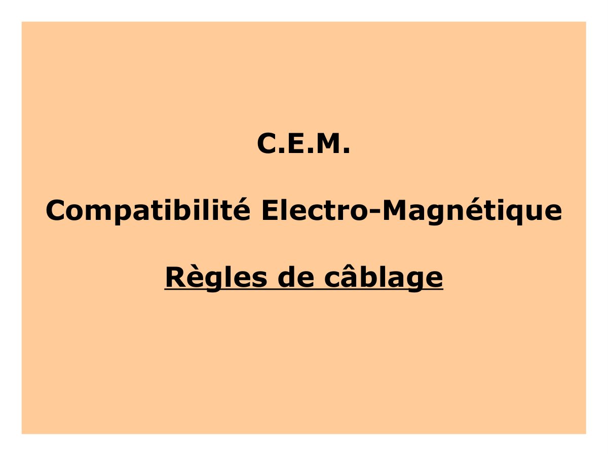 First page of cem
