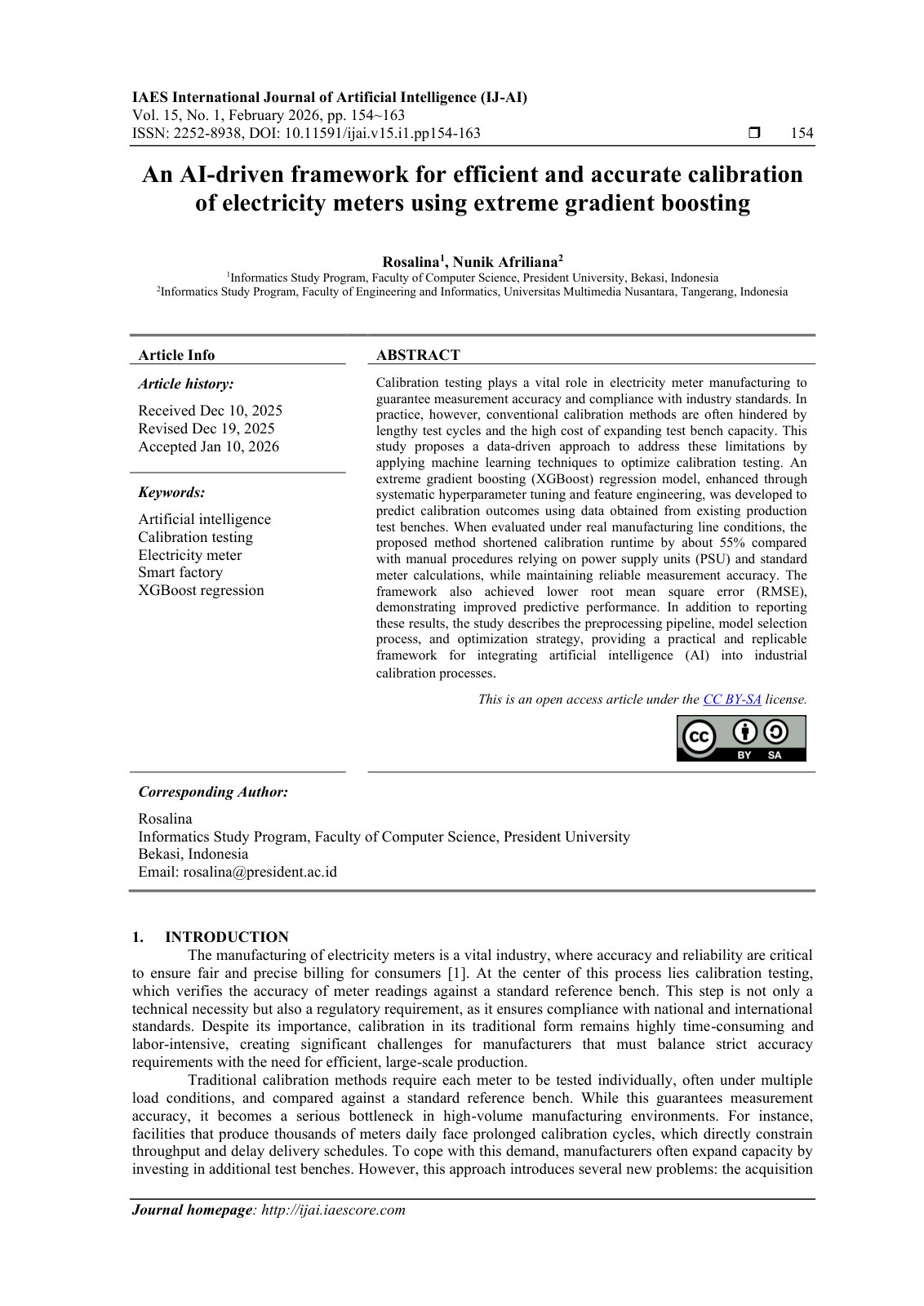 First page of An AI driven framework for efficient and accurate 