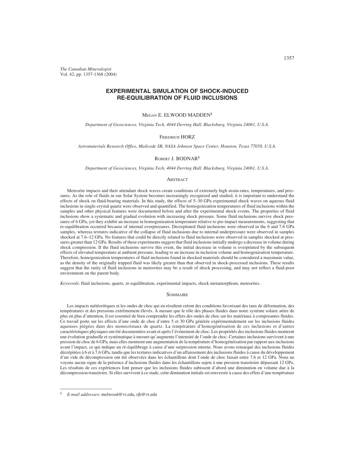 First page of EXPERIMENTAL SIMULATION OF SHOCK INDUCED