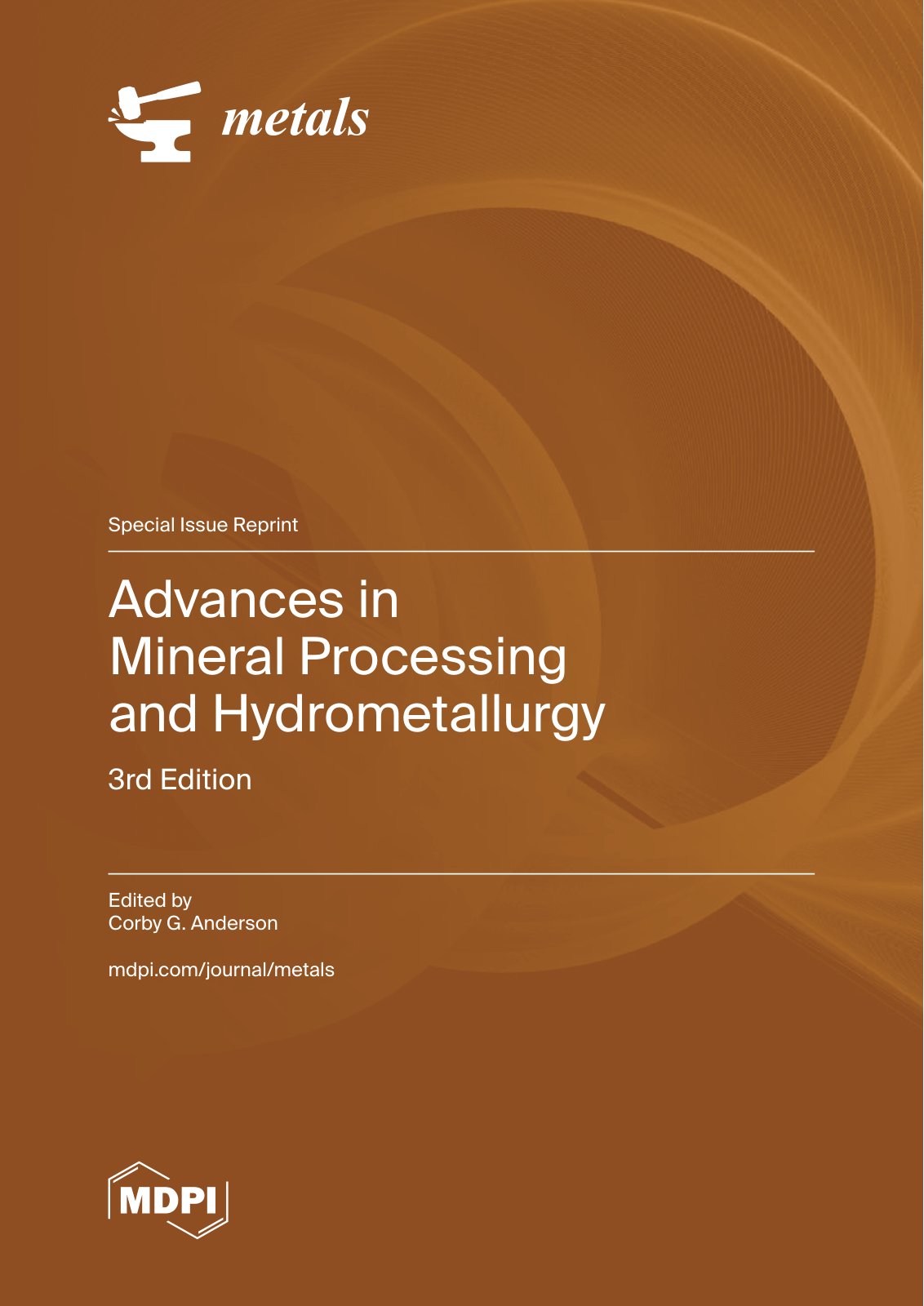 First page of Advances in Mineral Processing and Hydrometallurgy—3rd Edition