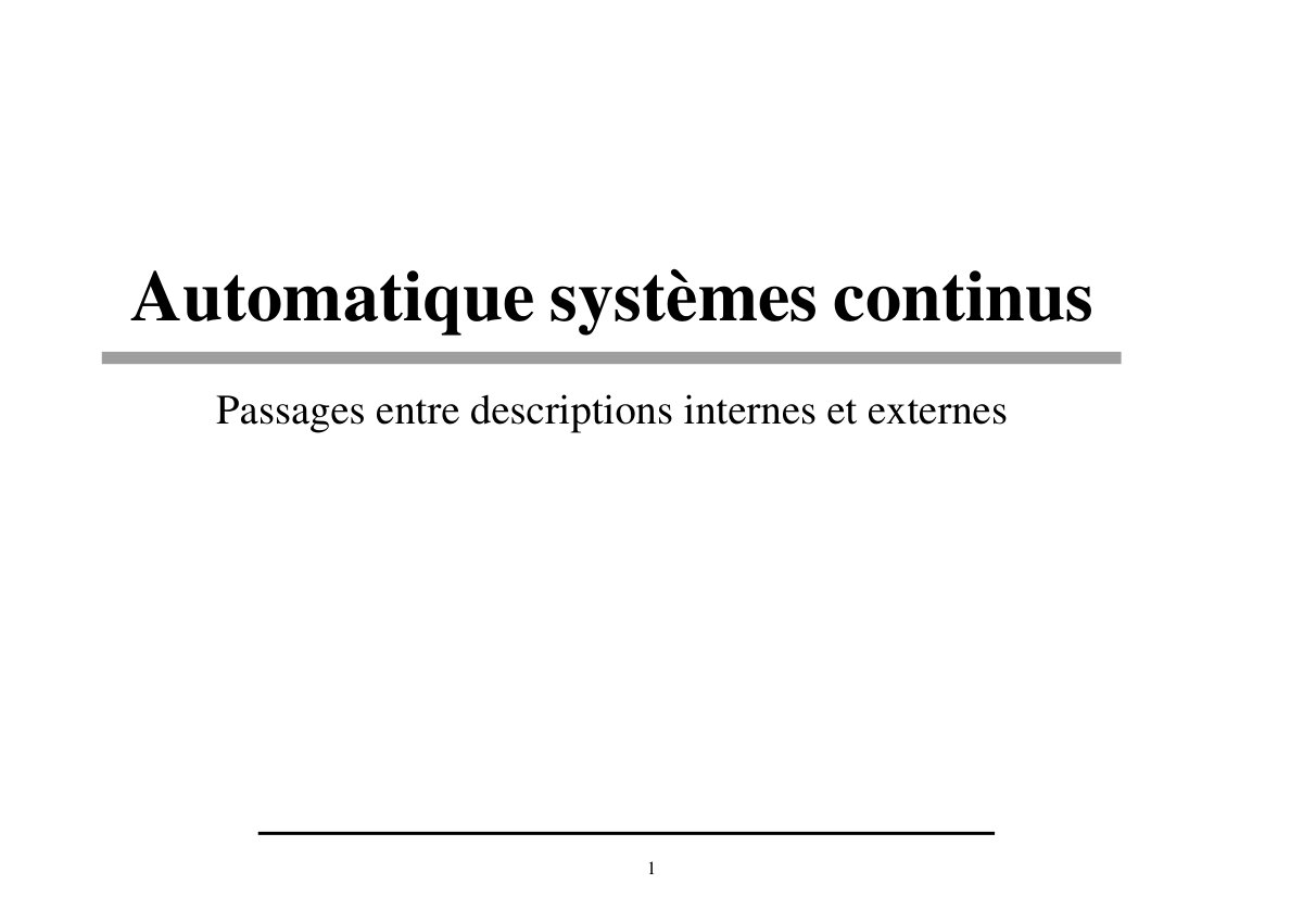 First page of III.2. Annexe E Passages entre Représentations