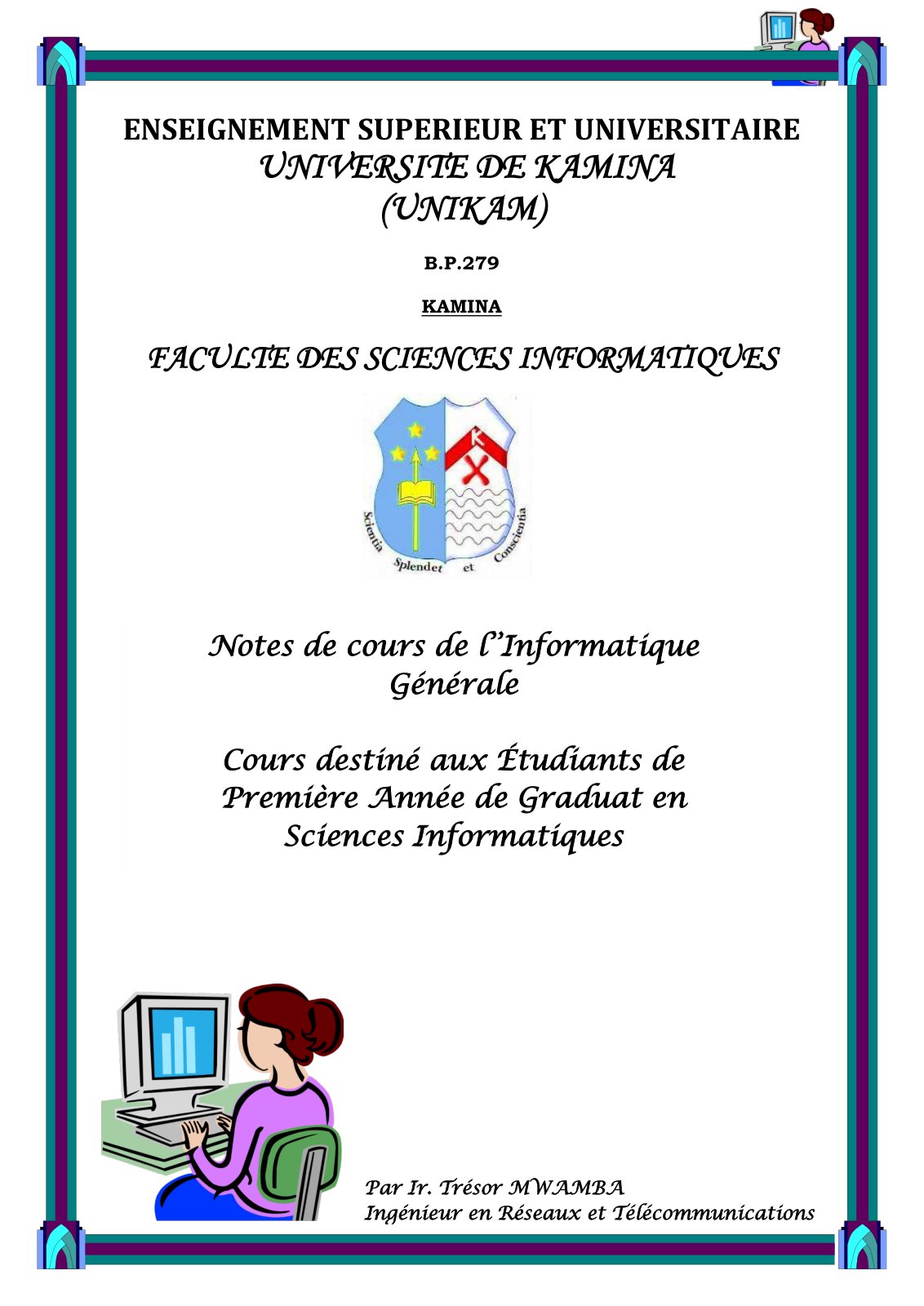 First page of INFO 1ère TOUTES (1)