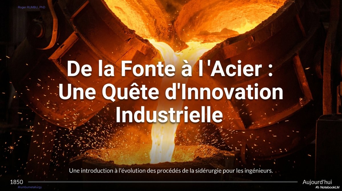 First page of Processus d'affinage de l'acier Une épopée industrielle 