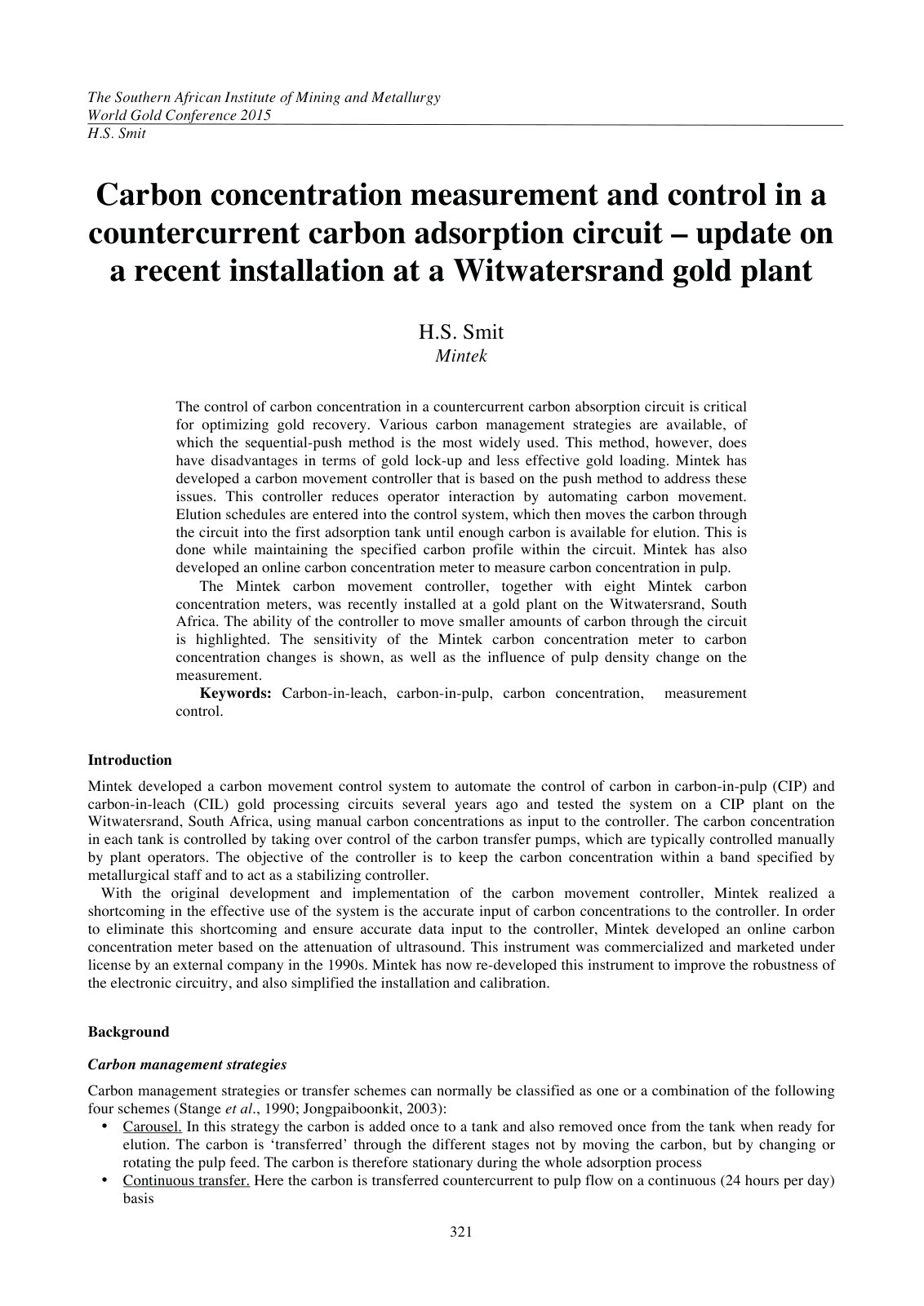 First page of 321 328 WG40 Smit
