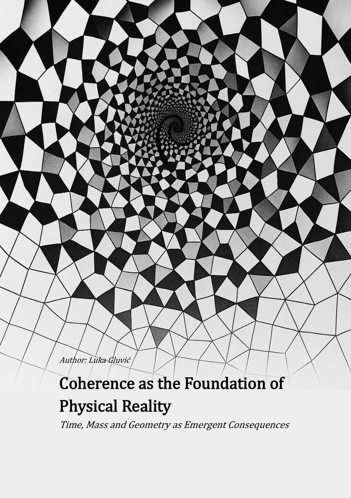 First page of Coherence as the Foundation of Physical