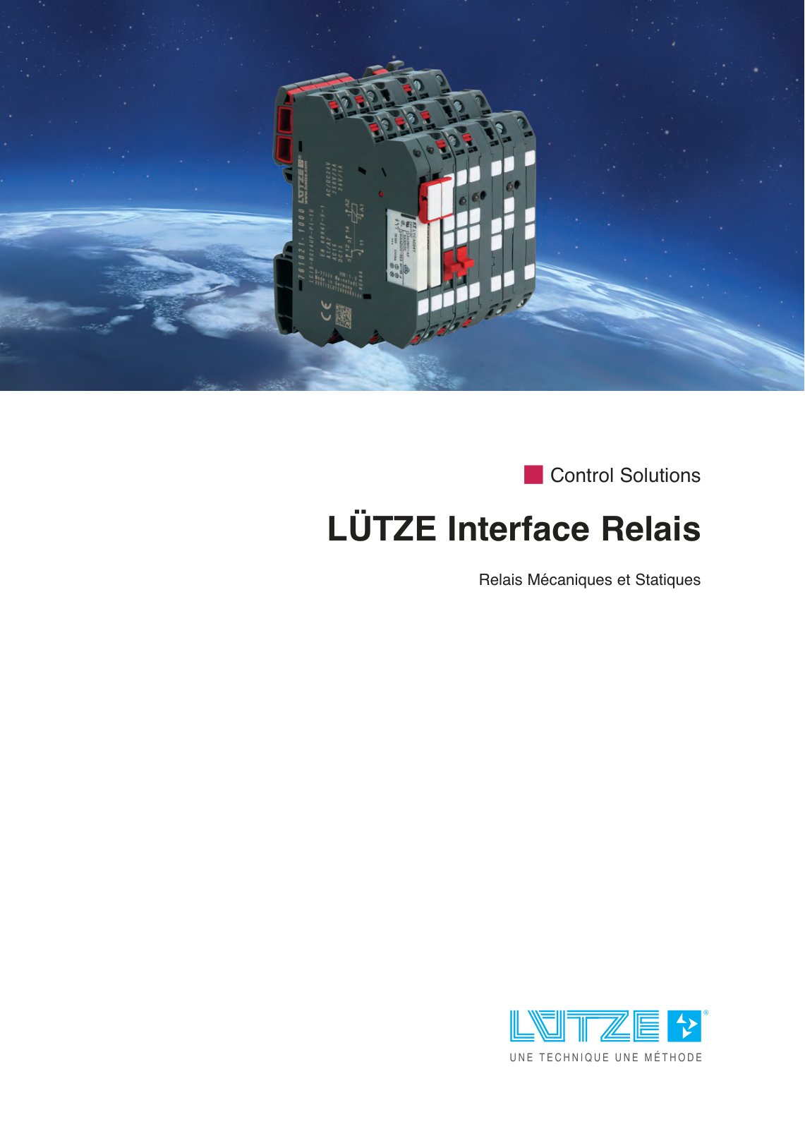 First page of interface relais lutze
