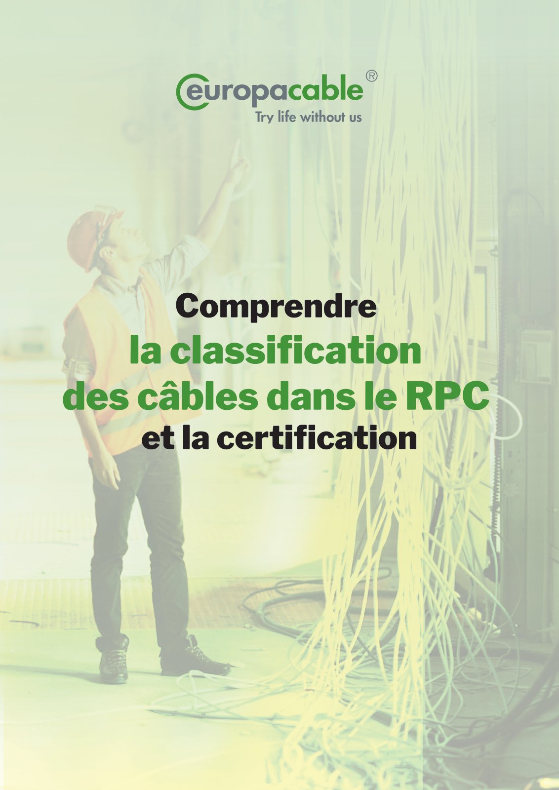 First page of Comprendre la classification des câbles dans le RPC et la certification