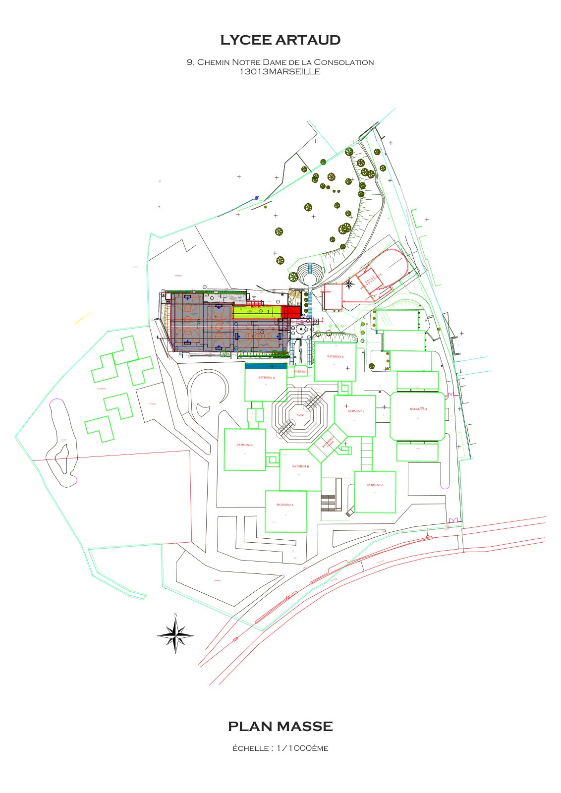 First page of PLAN MASSE