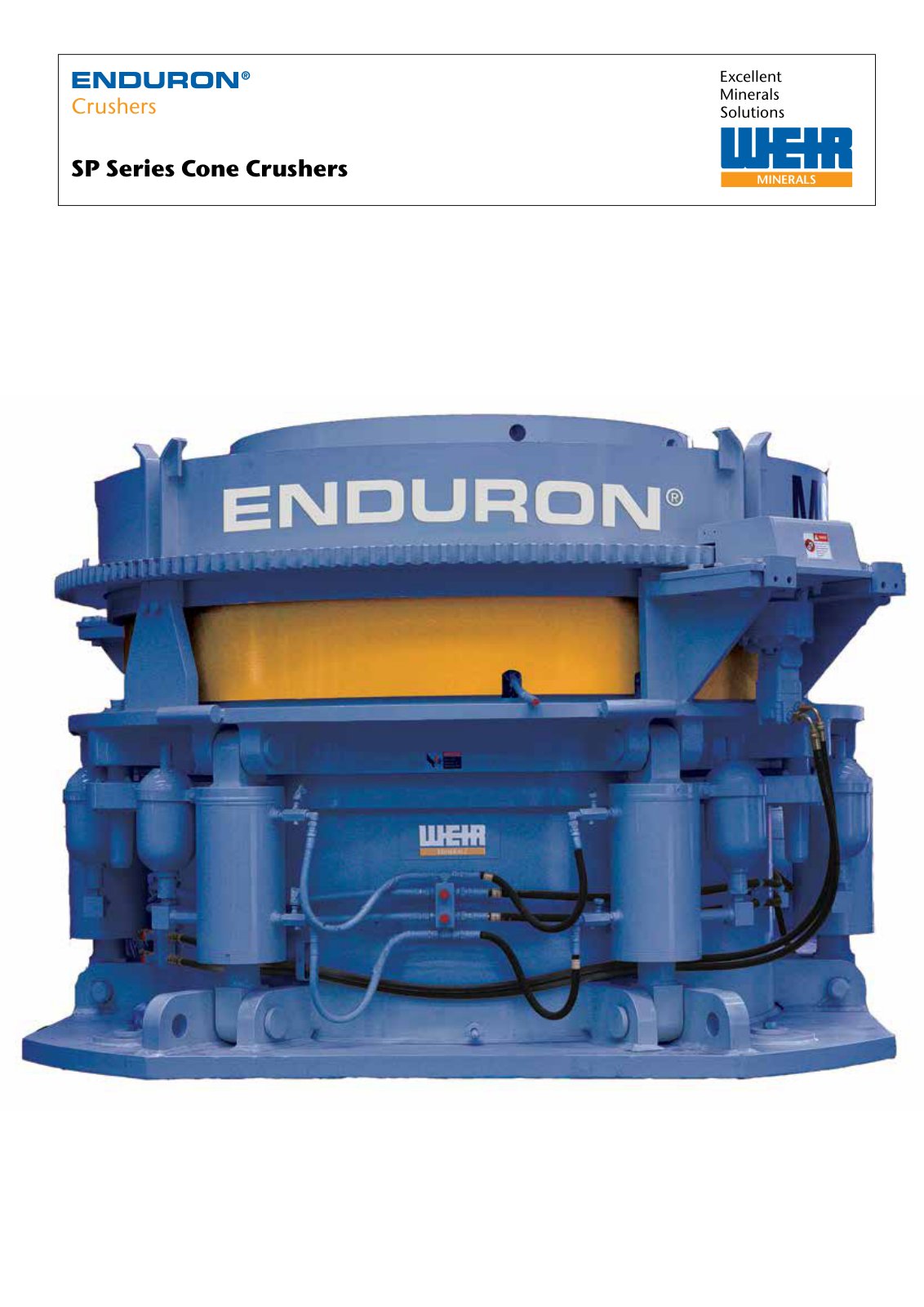 First page of Enduron   SP Series cone crushers PREVIEW