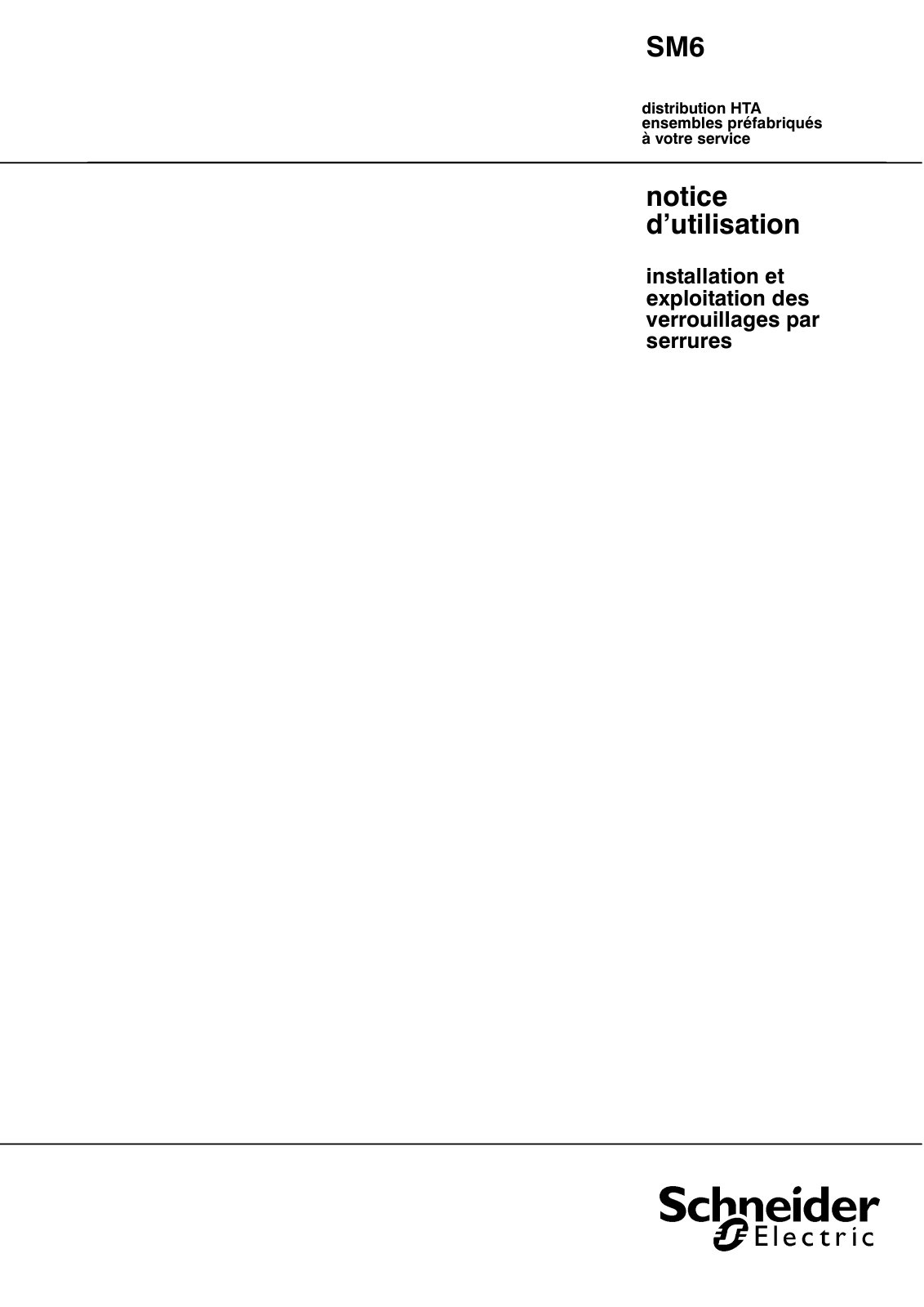 First page of verrouillage hta