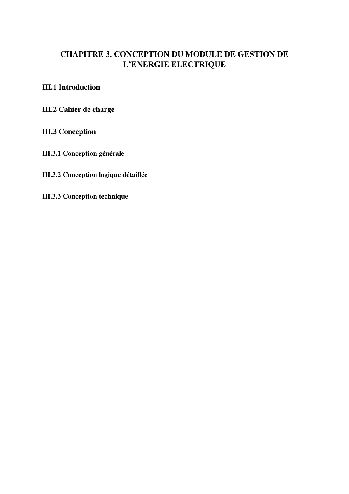 First page of CHAPITRE 3