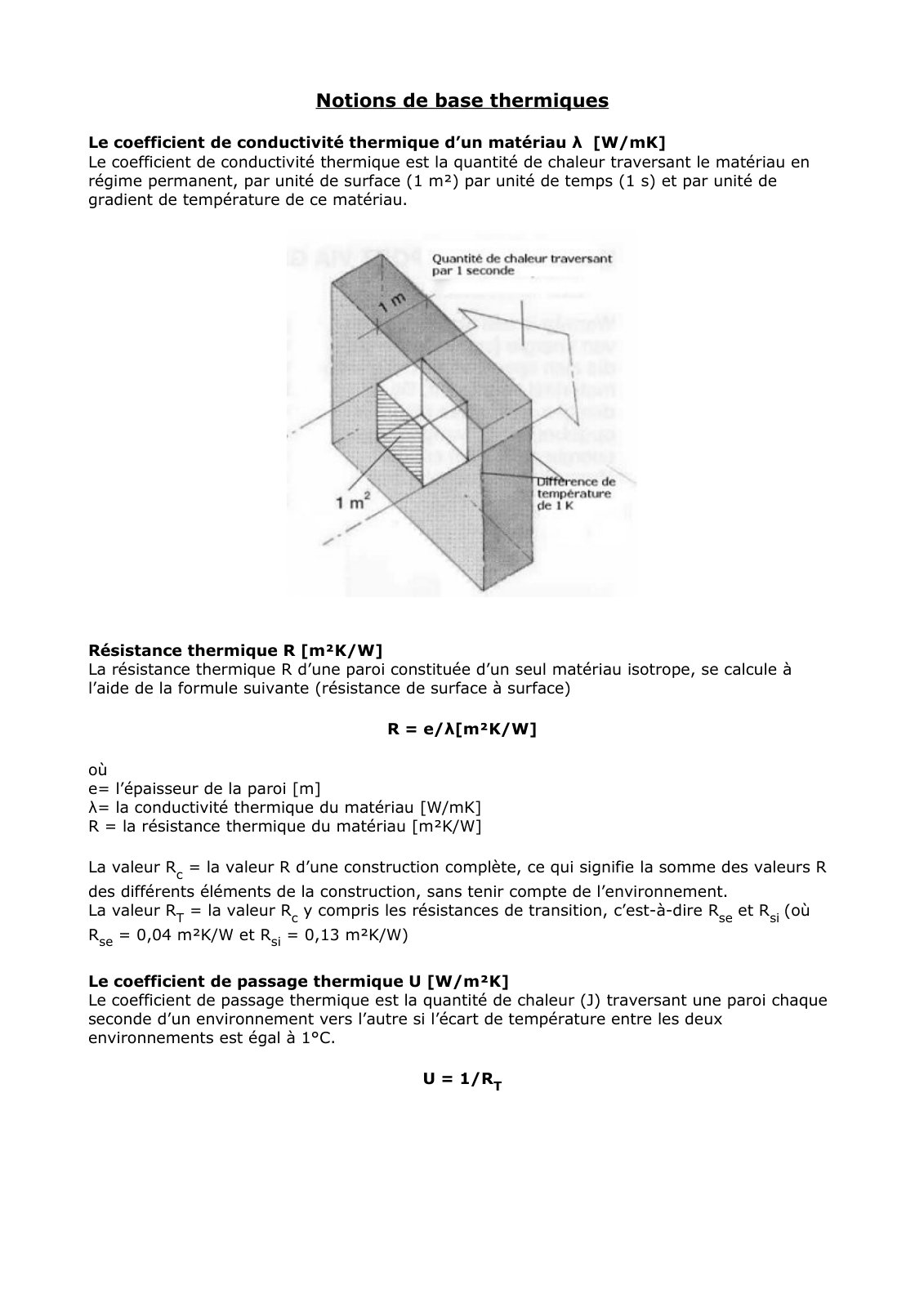 First page of thermique