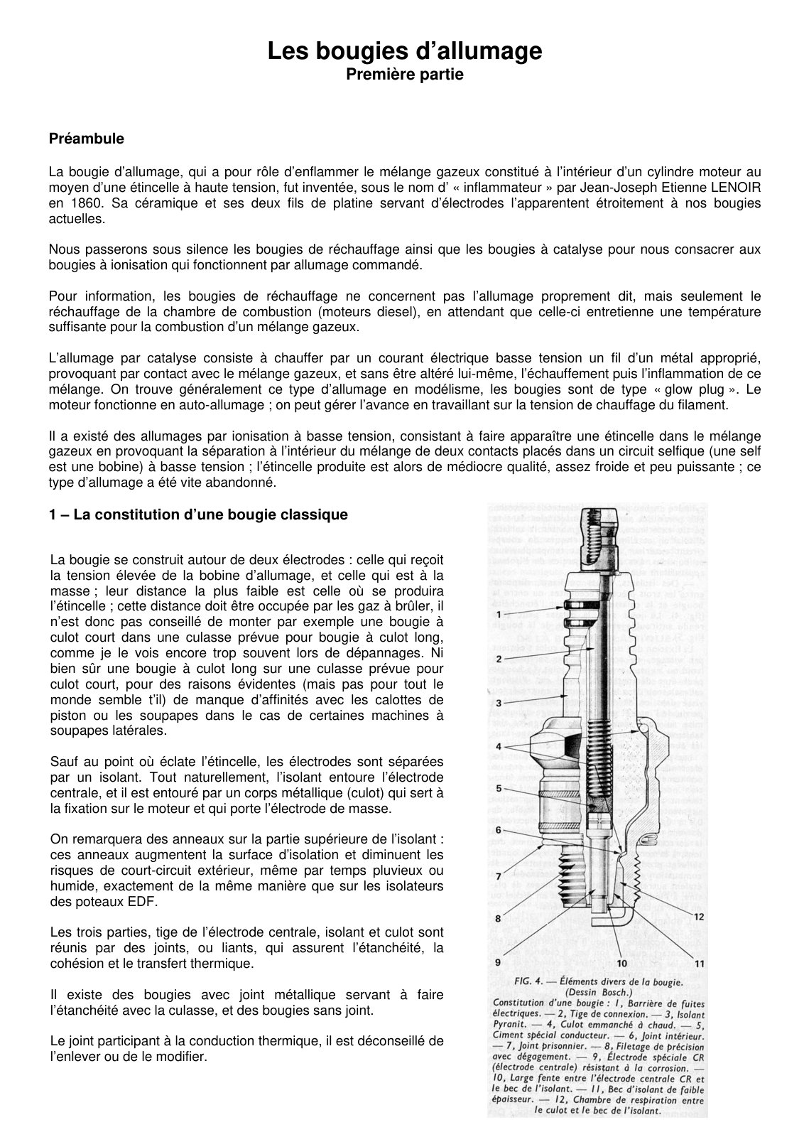 First page of bougies allumage 3