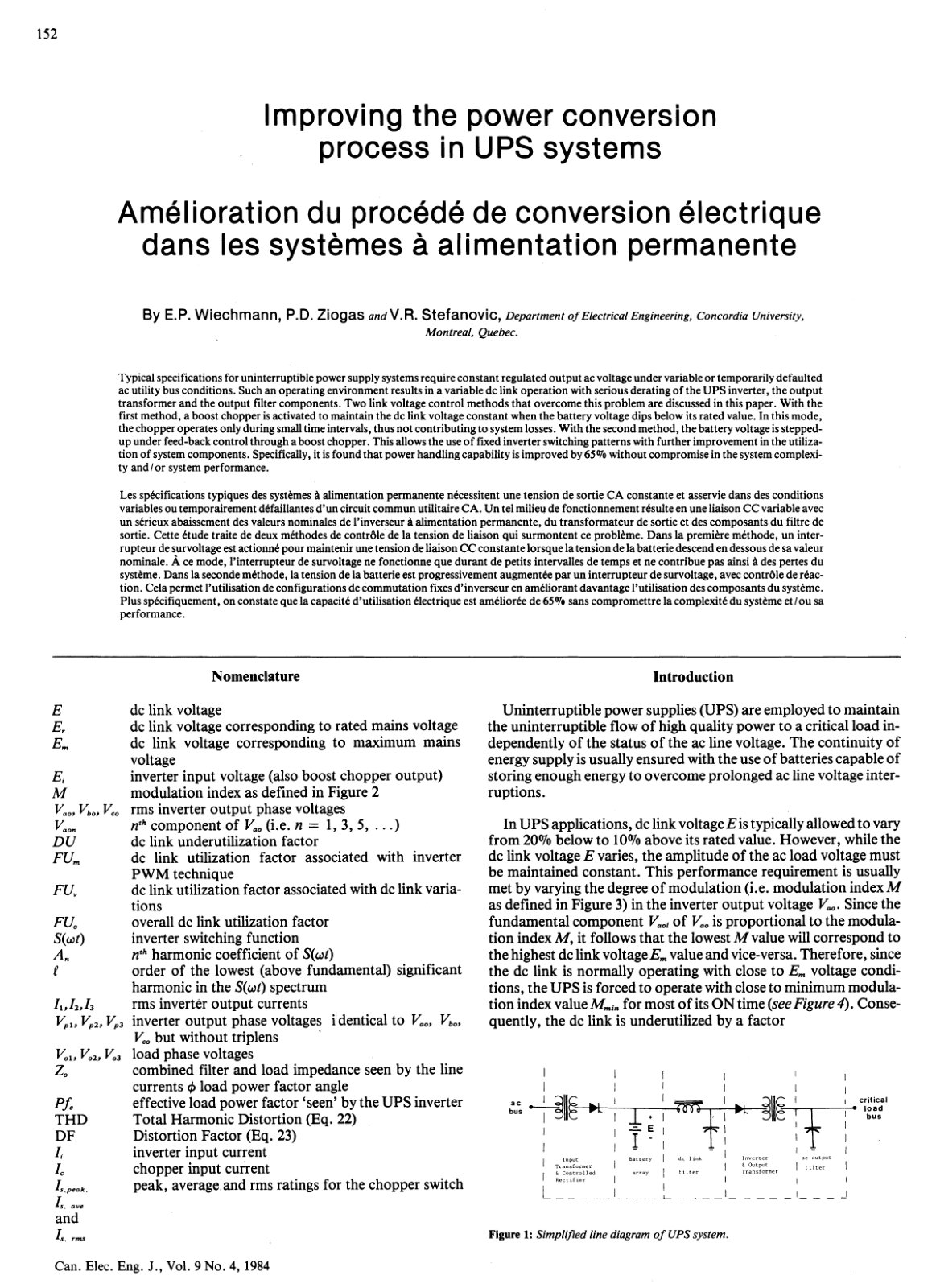 First page of Improving the power conversion process i