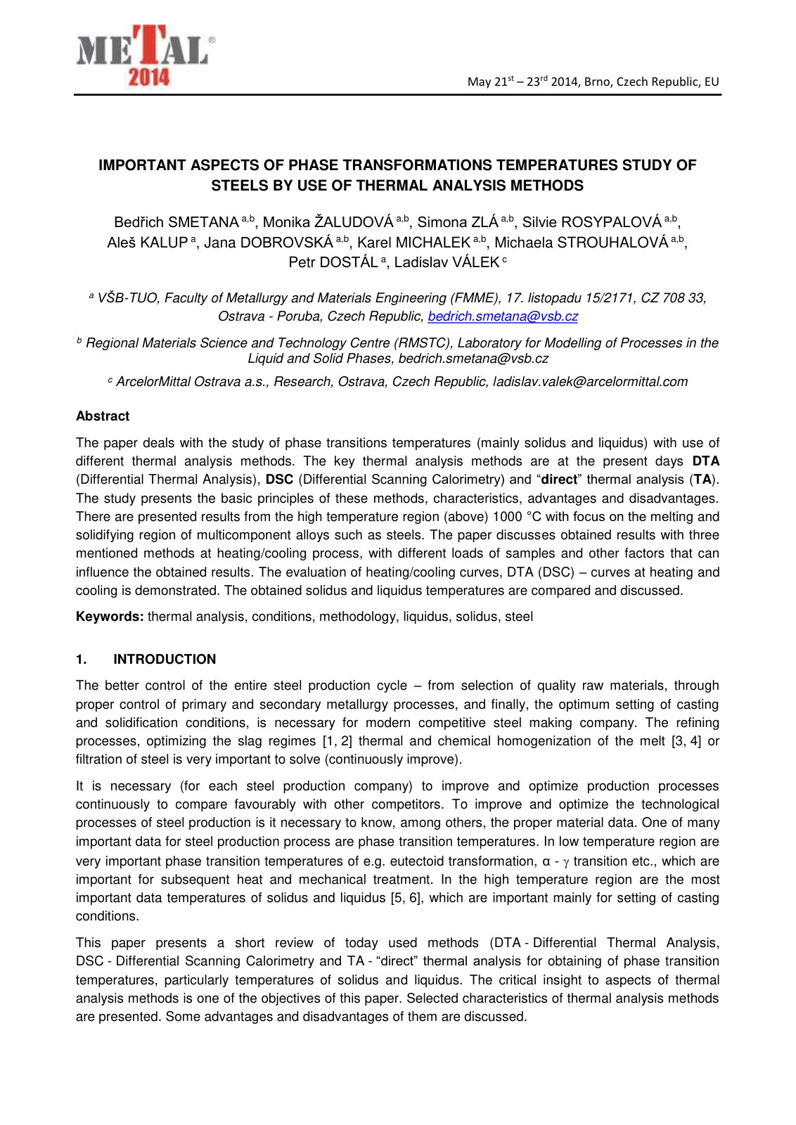 First page of Important Aspects of Phase Transformatio