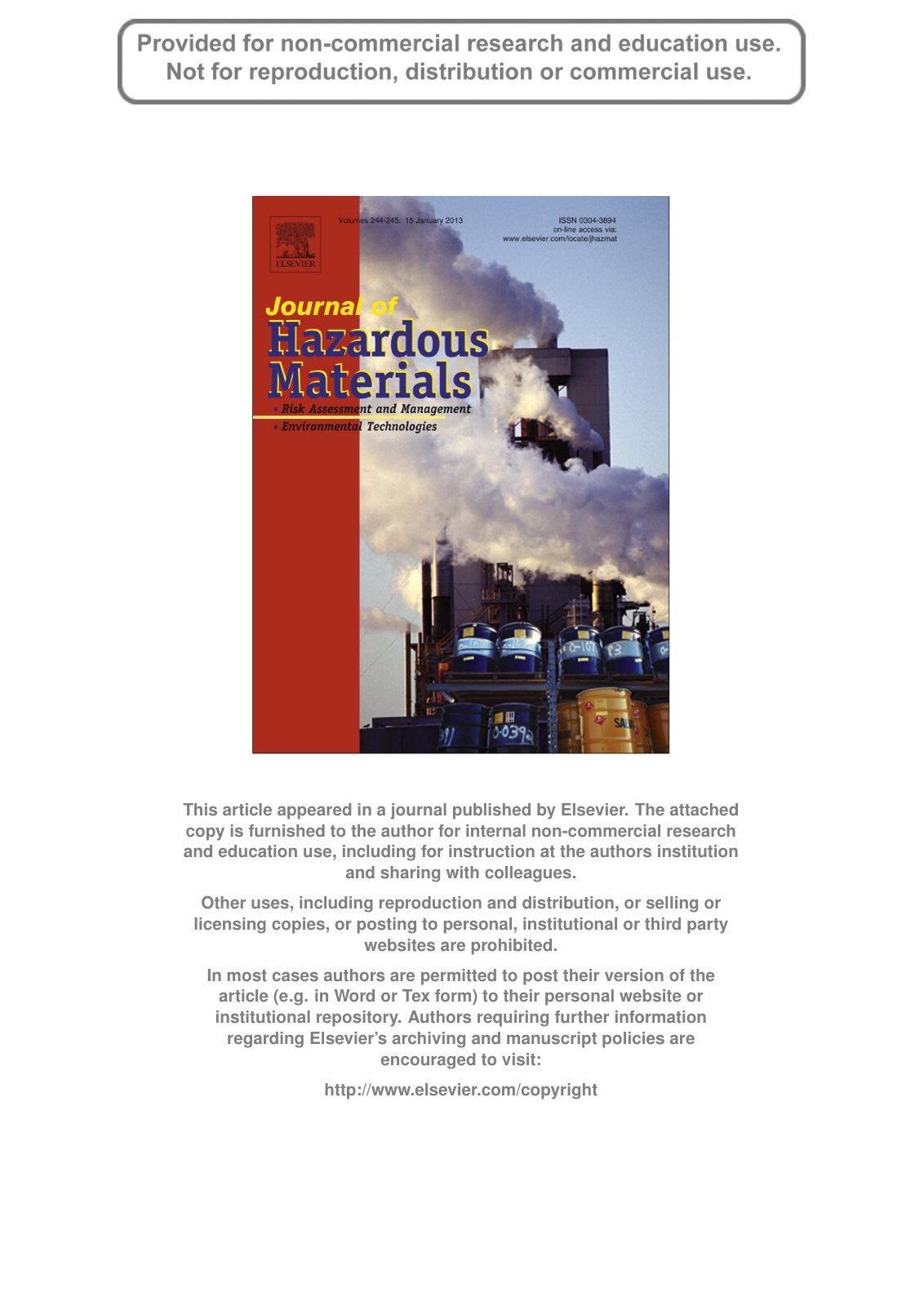 First page of Submerged-arc welding slags: Characterization and leaching strategies for the removal of aluminum and titanium
