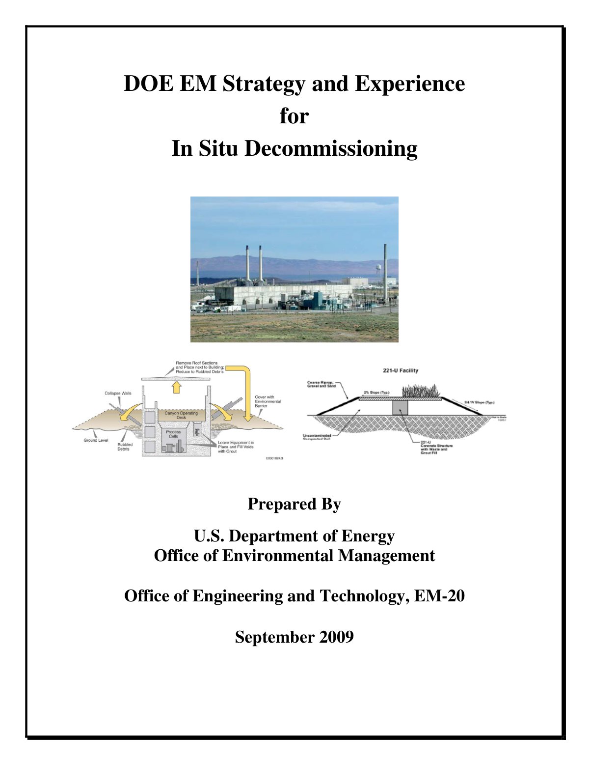 First page of ISD Strategy Sept 4 2009