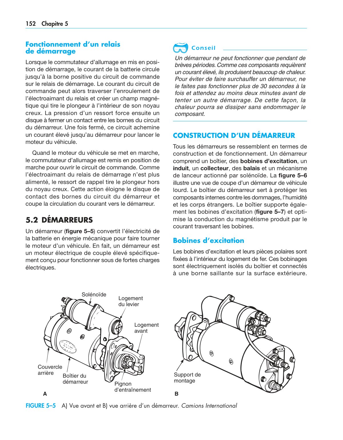 First page of demarreur voiture
