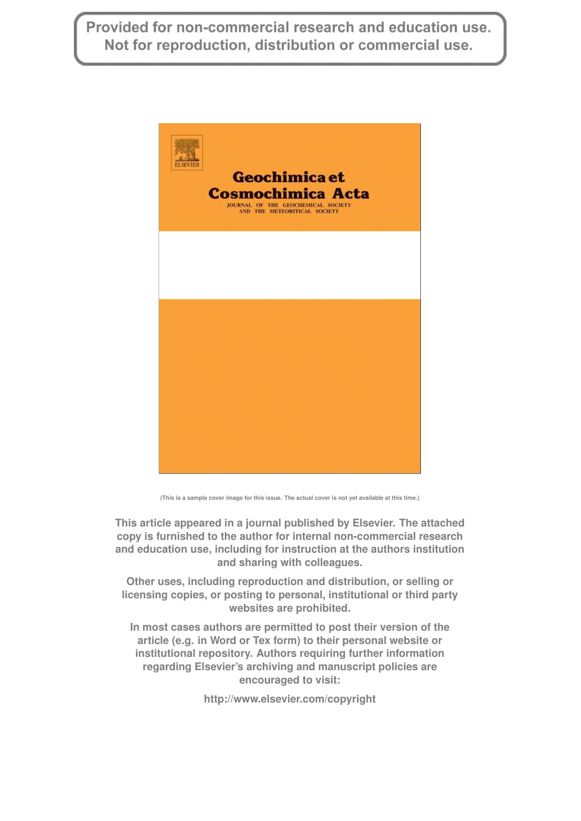 First page of Jarosite dissolution rates and nanoscale mineralogy