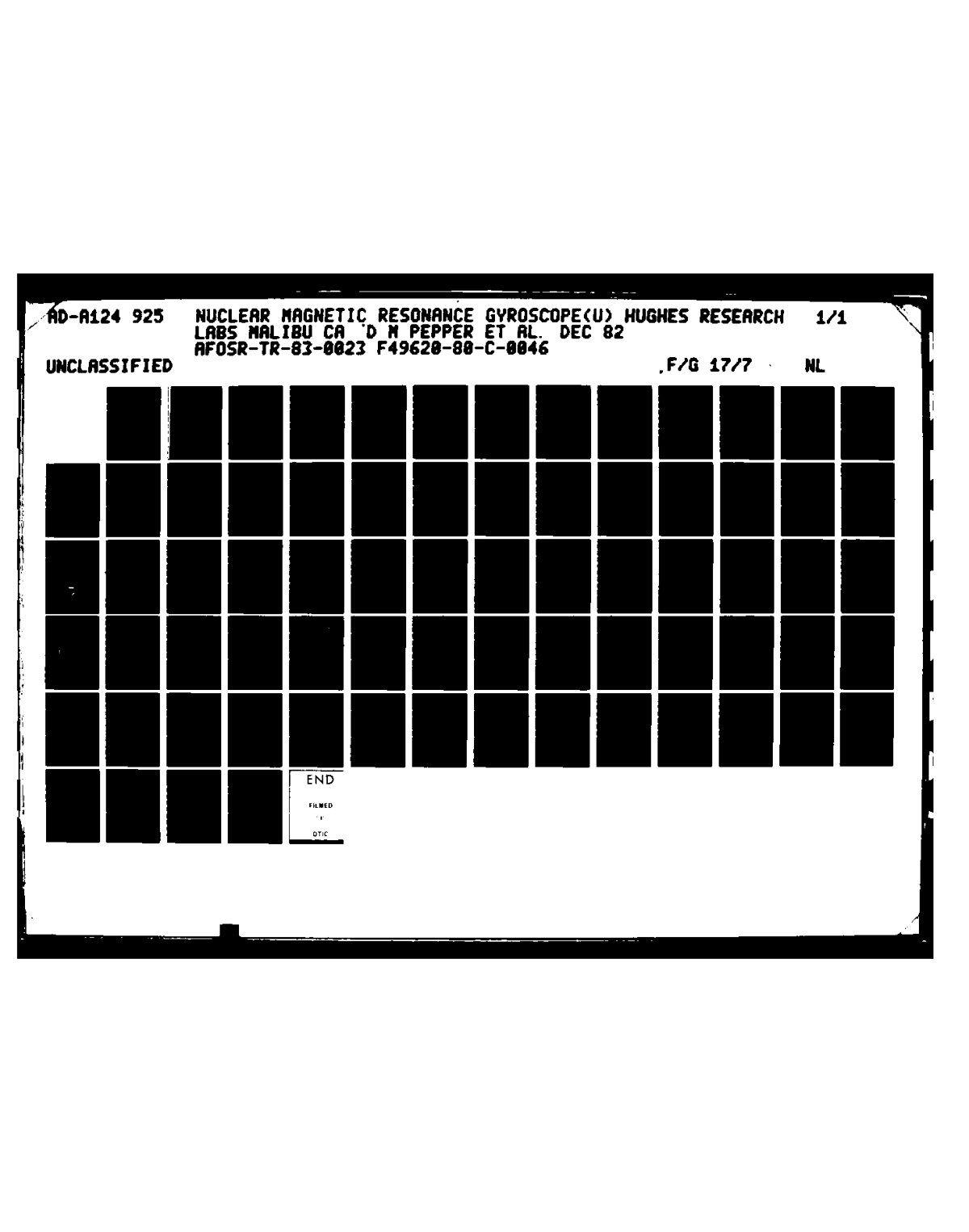First page of Nuclear Magnetic Resonance Gyroscope