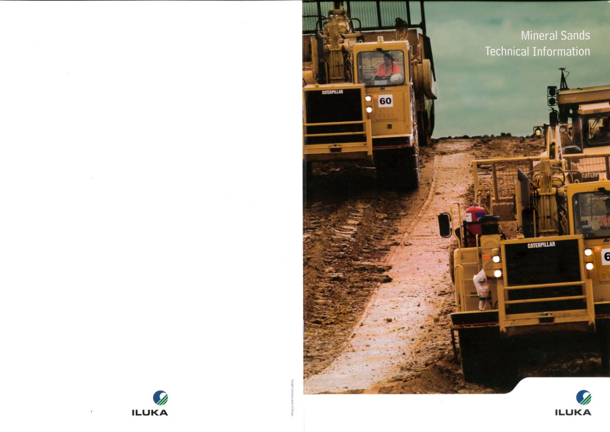 First page of Iluka   Mineral Sands