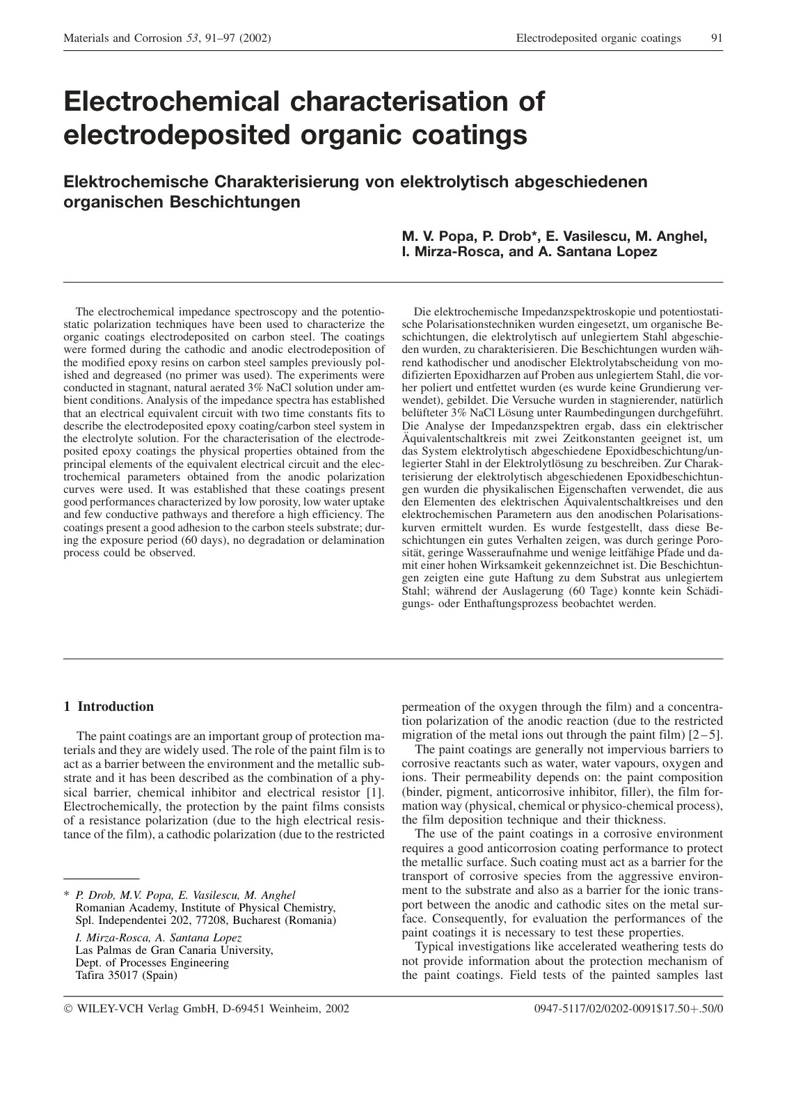 First page of C42/C80 /C46 /C68/C114/C111/C98/C44 /C77/C46/C86/C46 /C80/C111/C112/C97/C44 /C69/C46 /C86/C97/C115/C105/C108/C101/C115/C99/C117/C44 /C77/C46 /C65/C110/C103/C104/C101/C108 /C82/C111/C109/C97/C110/C105/C97/C110 /C65/C99/C97/C100/C101/C109/C121/C44 /C73/C110/C115/C116/C105/C116/C117/C116/C101 /C111/C102 /C80/C104/C121/C115/C105/C99/C97/C108 /C67/C104/C101/C109/C105/C115/C116/C114/C121/C44 /C83/C112/C108/C46 /C73/C110/C100/C101/C112/C101/C110/C100/C101/C110/C116/C101/C105 /C50/C48/C50/C44 /C55/C55/C50/C48/C56/C44 /C66/C117/C99/C104/C97/C114/C101/C115/C116 /C40/C82/C111/C109/C97/C110/C105/C97/C41 /C73/C46 /C77/C105/C114/C122/C97/C45/C82/C111/C115/C99/C97/C44 /C65/C46 /C83/C97/C110/C116/C97/C110/C97 /C76/C111/C112/C101/C122 /C76/C97/C115 /C80/C97/C108/C109/C97/C115 /C100/C101 /C71/C114/C97/C110 /C67/C97/C110/C97/C114/C105/C97 /C85/C110/C105/C118/C101/C114/C115/C105/C116/C121/C44 /C68/C101/C112/C116/C46 /C111/C102 /C80/C114/C111/C99/C101/C115/C115/C101/C115 /C69/C110/C103/C105/C110/C101/C101/C114/C105/C110/C103 /C84/C97/C102/C105/C114/C97 /C51/C53/C48/C49/C55 /C40/C83/C112/C97/C105/C110/C41 /C69/C108/C101/C99/C116/C114/C111/C99/C104/C101/C109/C105/C99/C97/C108 /C99/C104/C97/C114/C97/C99/C116/C101/C114/C105/C115/C97/C116/C105/C111/C110 /C111/C102 /C101/C108/C101/C99/C116/C114/C111/C100/C101/C112/C111/C115/C105/C116/C101/C100 /C111/C114/C103/C97/C110/C105/C99 /C99/C111/C97/C116/C105/C110/C103/C115 /C69/C108/C101/C107/C116/C114/C111/C99/C104/C101/C109/C105/C115/C99/C104/C101 /C67/C104/C97/C114/C97/C107/C116/C101/C114/C105/C115/C105/C101/C114/C117/C110/C103 /C118/C111/C110 /C101/C108/C101/C107/C116/C114/C111/C108/C121/C116/C105/C115/C99/C104 /C97/C98/C103/C101/C115/C99/C104/C105/C101/C100/C101/C110/C101/C110 /C111/C114/C103/C97/C110/C105/C115/C99/C104/C101/C110 /C66/C101/C115/C99/C104/C105/C99/C104/C116/C117/C110/C103/C101/C110 /C77/C46 /C86/C46 /C80/C111/C112/C97/C44 /C80/C46 /C68/C114/C111/C98/C42/C44 /C69/C46 /C86/C97/C115/C105/C108/C101/C115/C99/C117/C44 /C77/C46 /C65/C110/C103/C104/C101/C108/C44 /C73/C46 /C77/C105/C114/C122/C97/C45/C82/C111/C115/C99/C97/C44 /C97/C110/C100 /C65/C46 /C83/C97/C110/C116/C97/C110/C97 /C76/C111/C112/C101/C122 /C84/C104/C101 /C101/C108/C101/C99/C116/C114/C111/C99/C104/C101/C109/C105/C99/C97/C108 /C105/C109/C112/C101/C100/C97/C110/C99/C101 /C115/C112/C101/C99/C116/C114/C111/C115/C99/C111/C112/C121 /C97/C110/C100 /C116/C104/C101 /C112/C111/C116/C101/C110/C116/C105/C111/C45 /C115/C116/C97/C116/C105/C99 /C112/C111/C108/C97/C114/C105/C122/