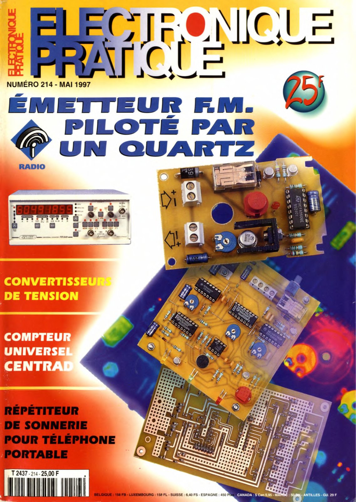 First page of Electronique pratique   émetteur