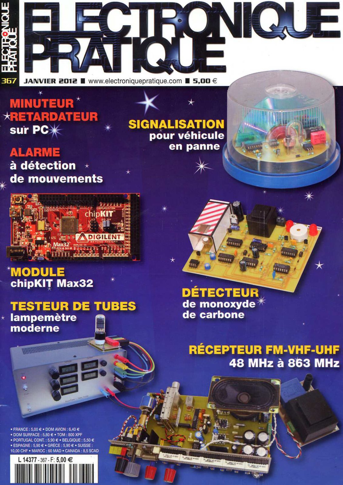 First page of Electronique Minuteur   Alarme